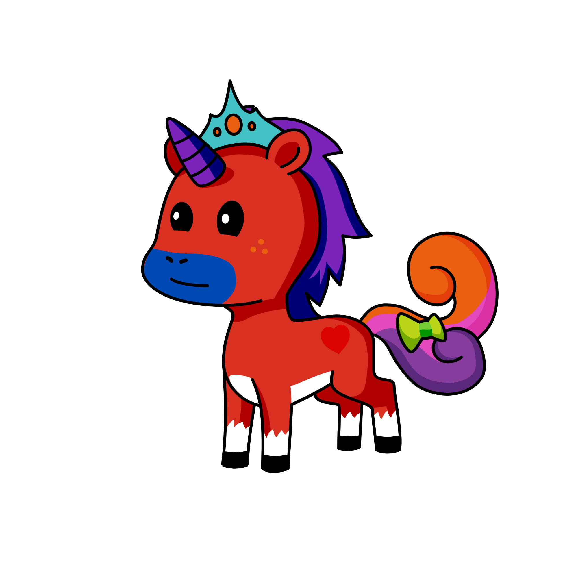 rainbow, the unicorn