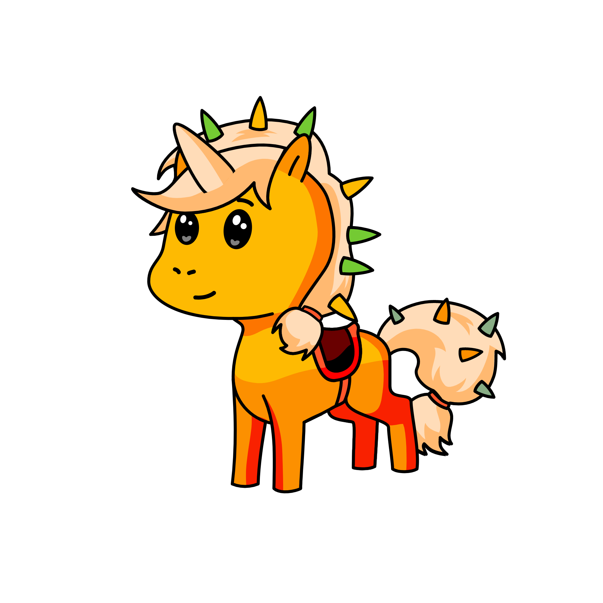 pine, the unicorn