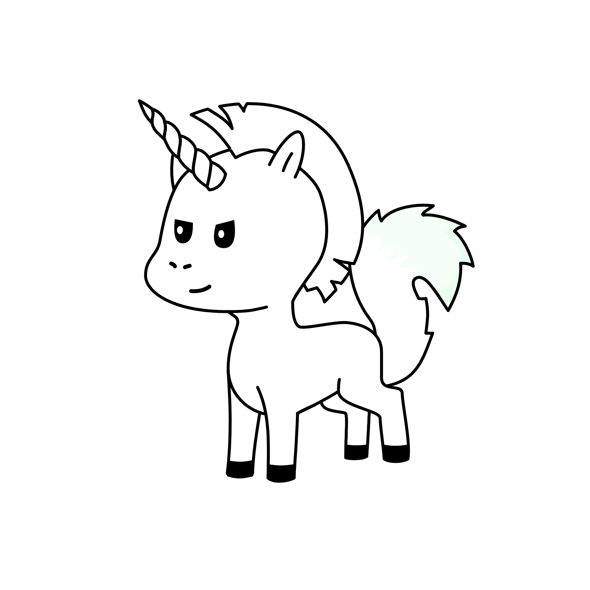 blanco, the unicorn
