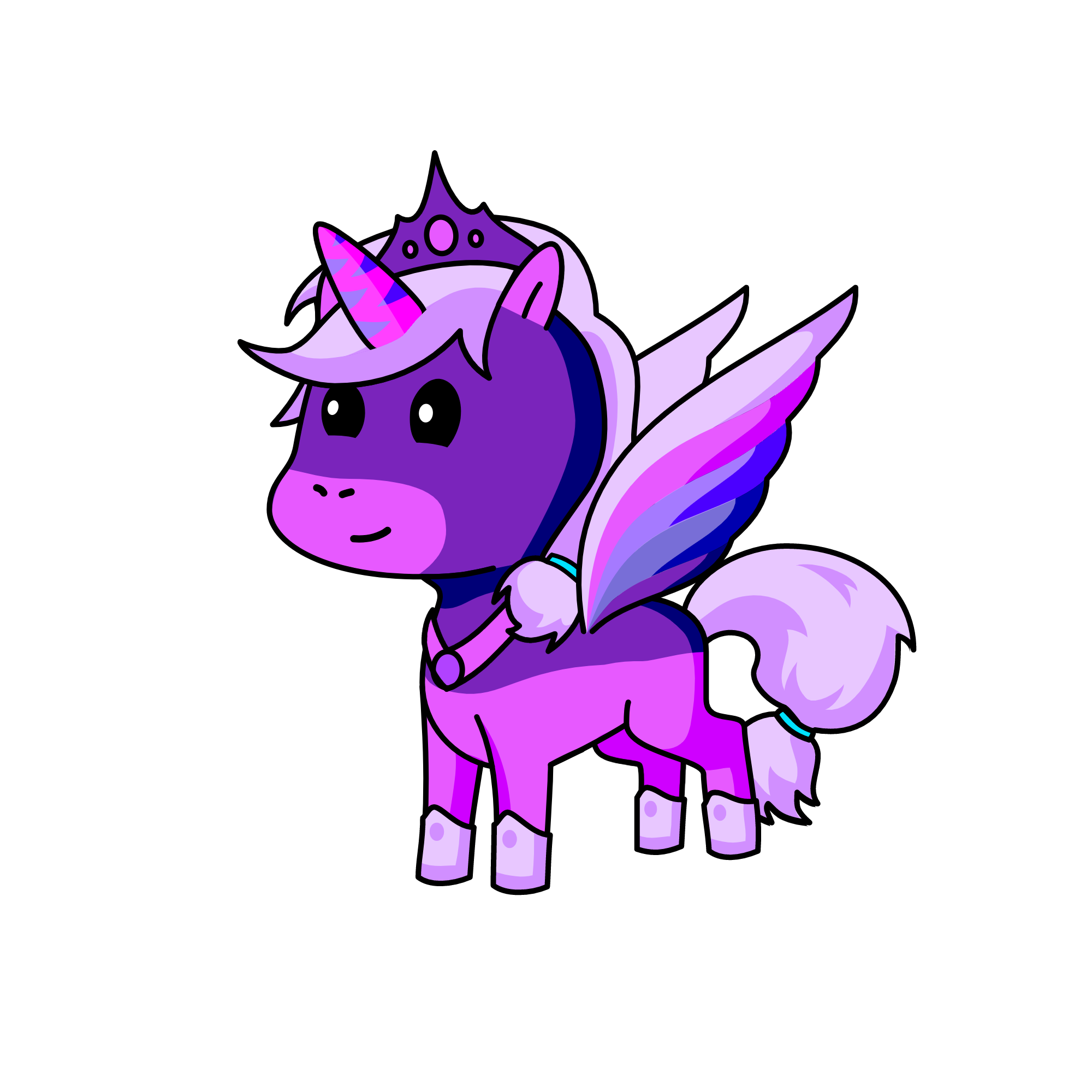 purpule prinsses, the unicorn