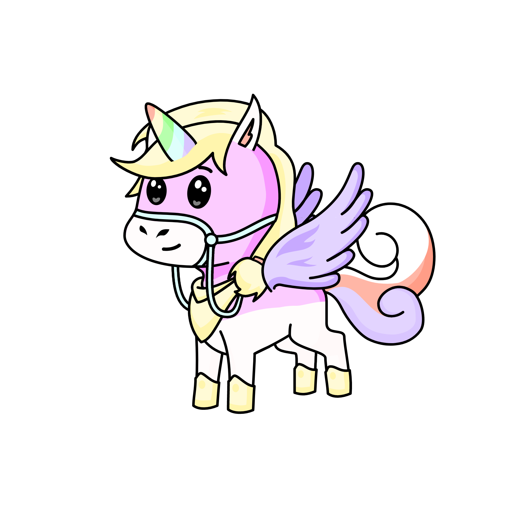 Pastelicorn, the unicorn