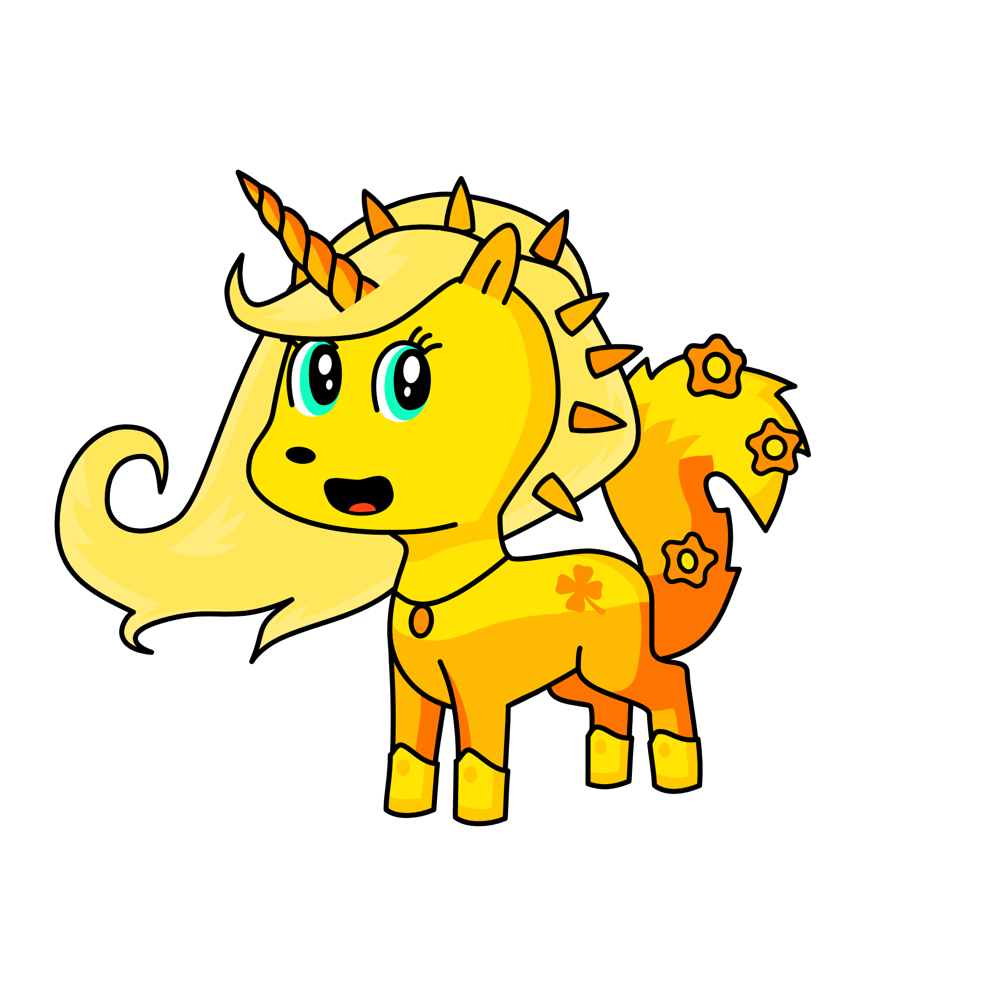 Hufflepuff, the unicorn