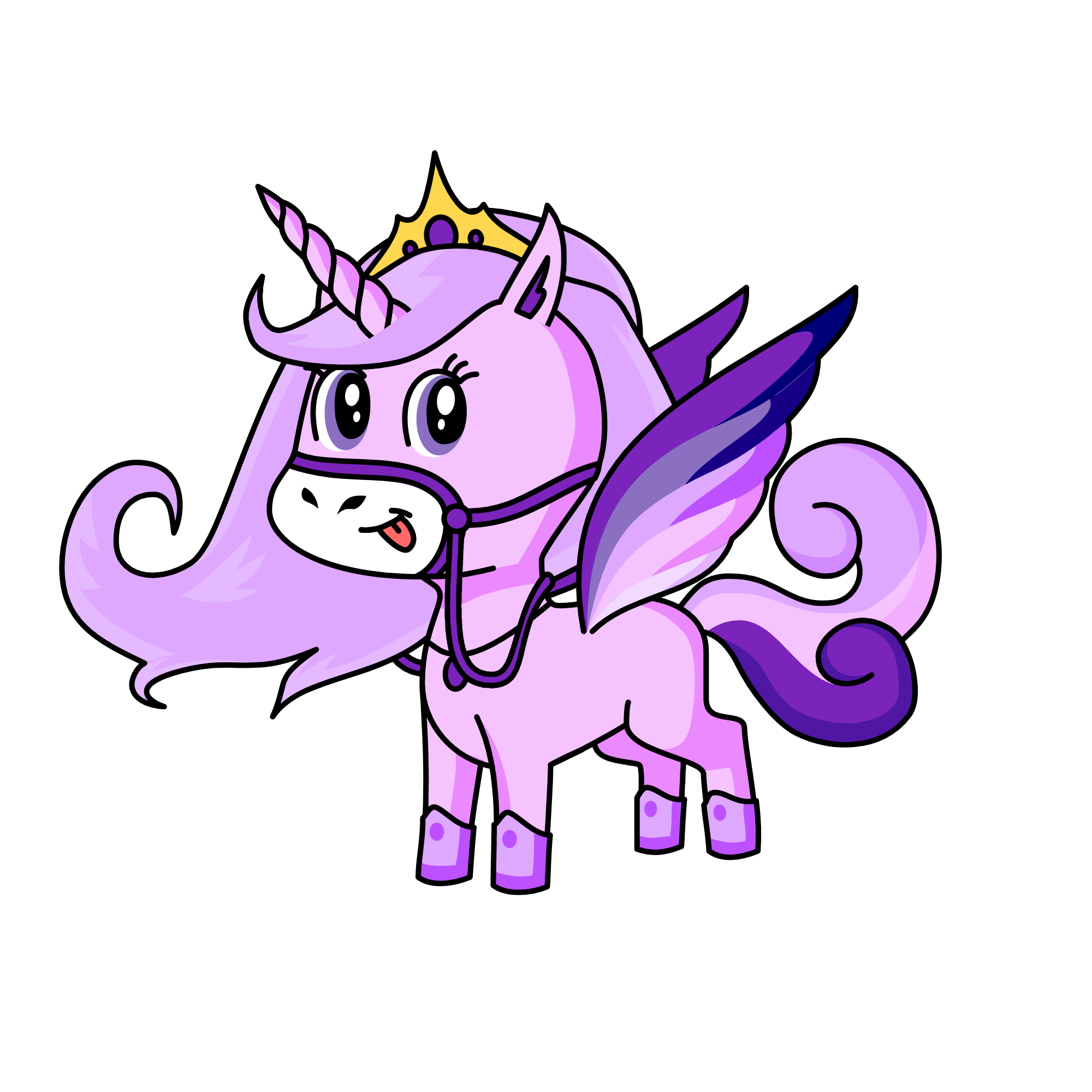 grape butt, the unicorn