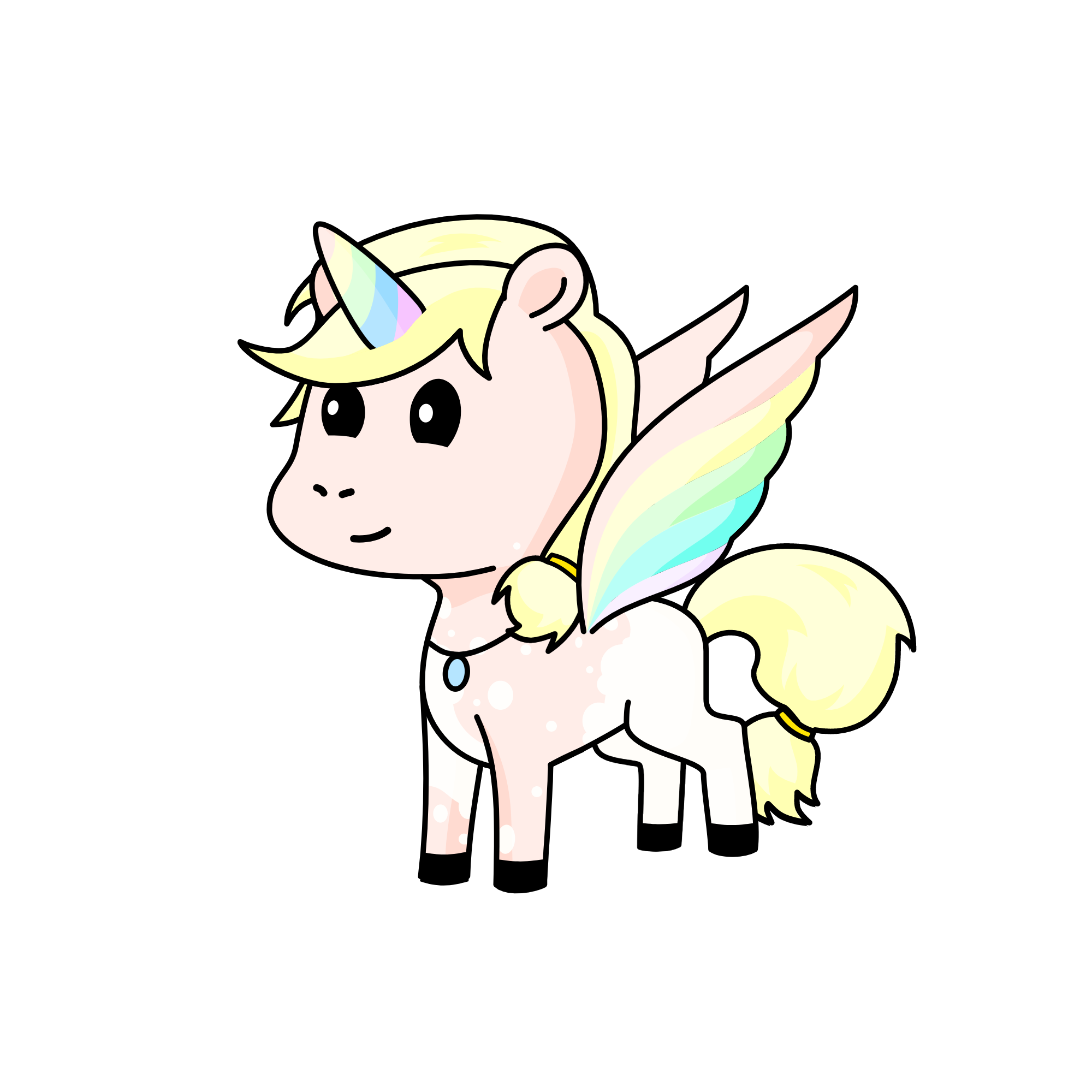 Candy, the unicorn