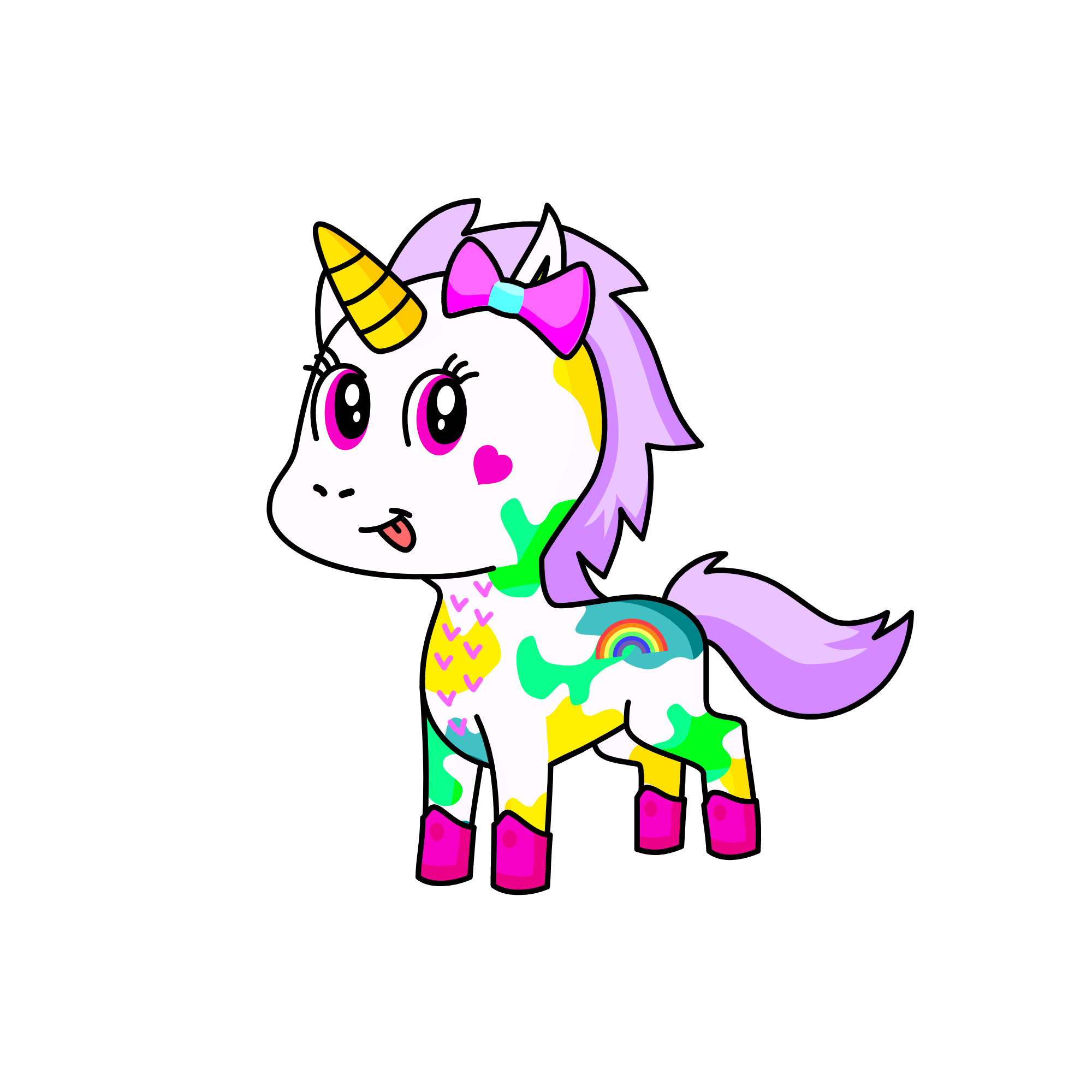 Ariana, the unicorn