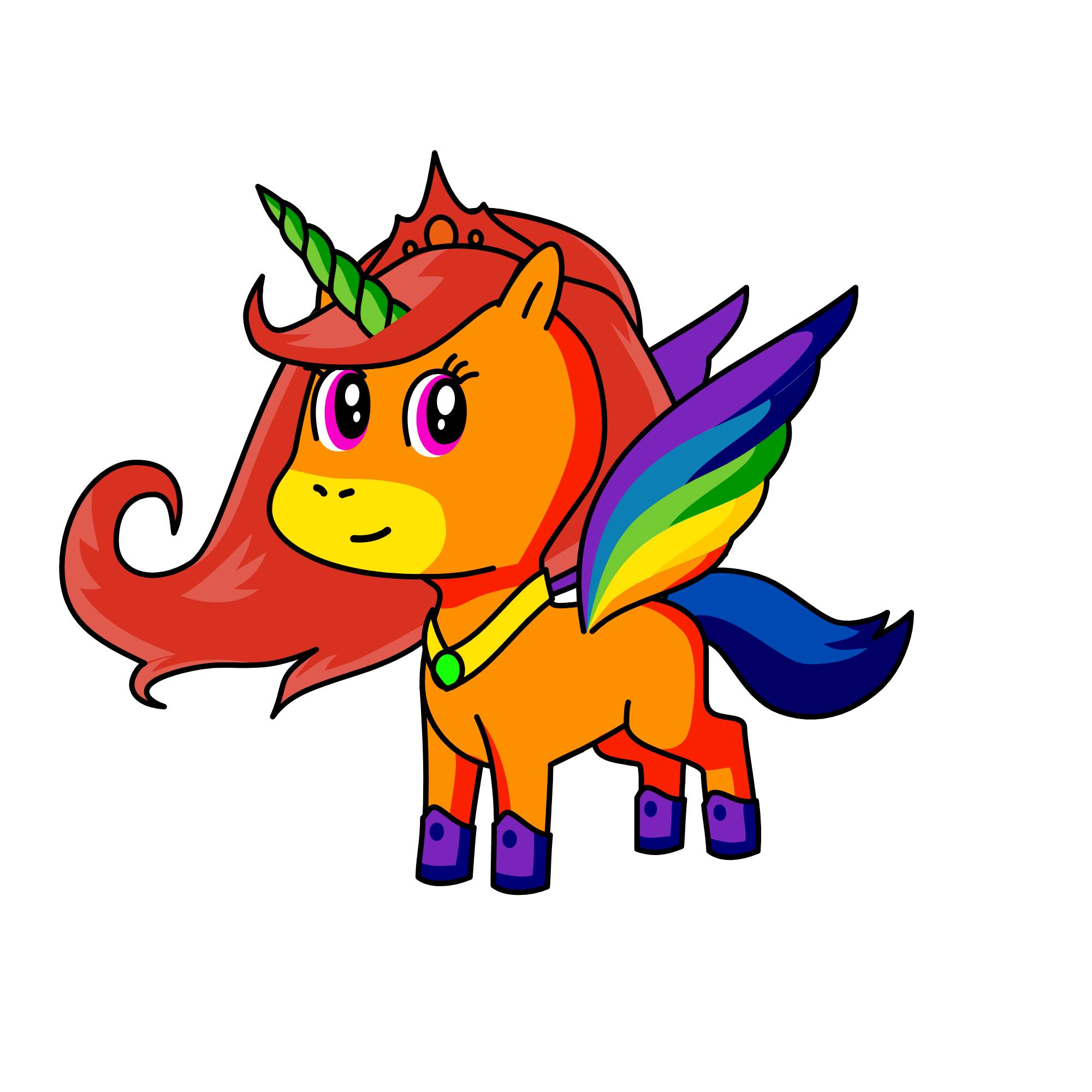 Iris, the unicorn