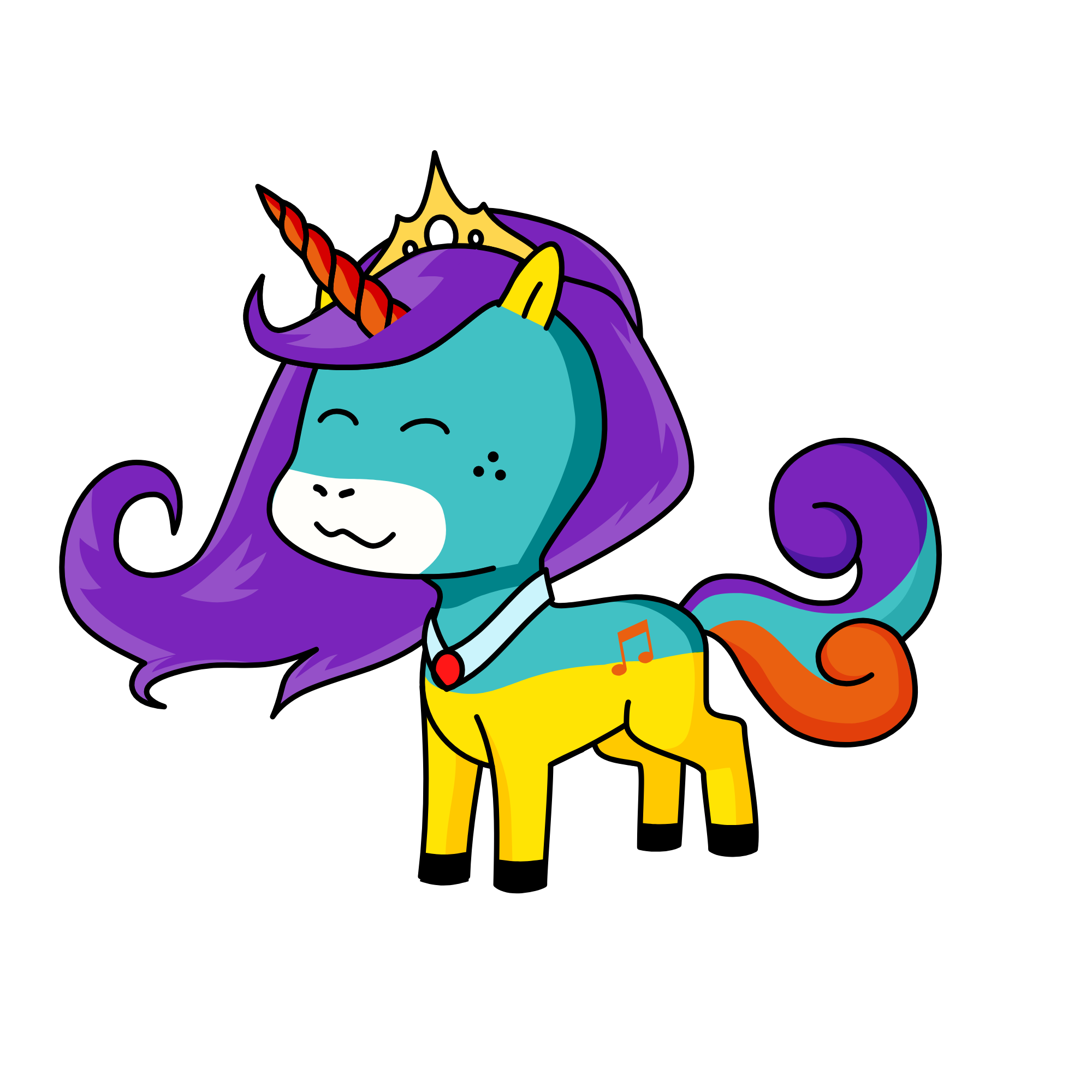 Isabella, the unicorn