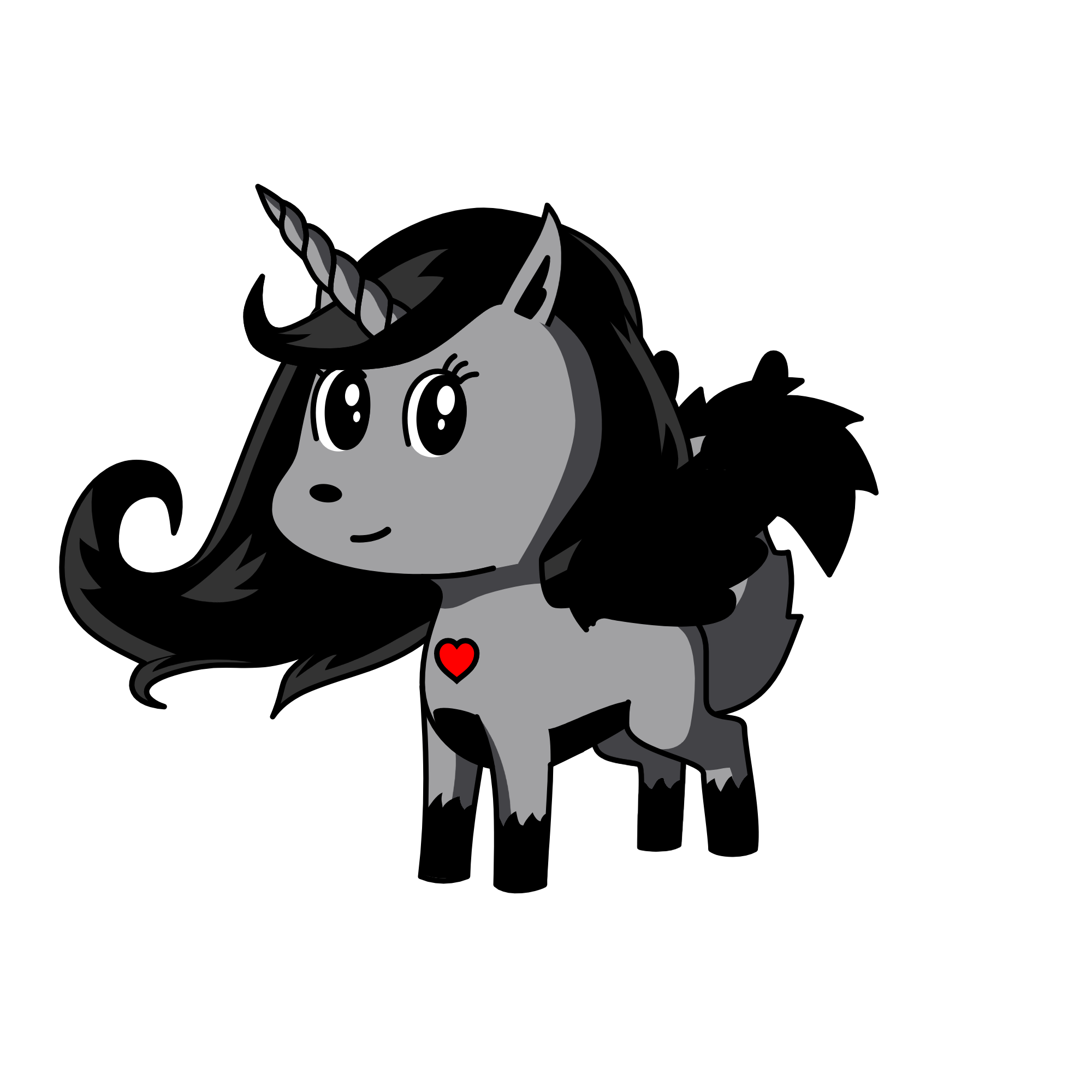 bunny ghost from piggy😭🐇👻, the unicorn
