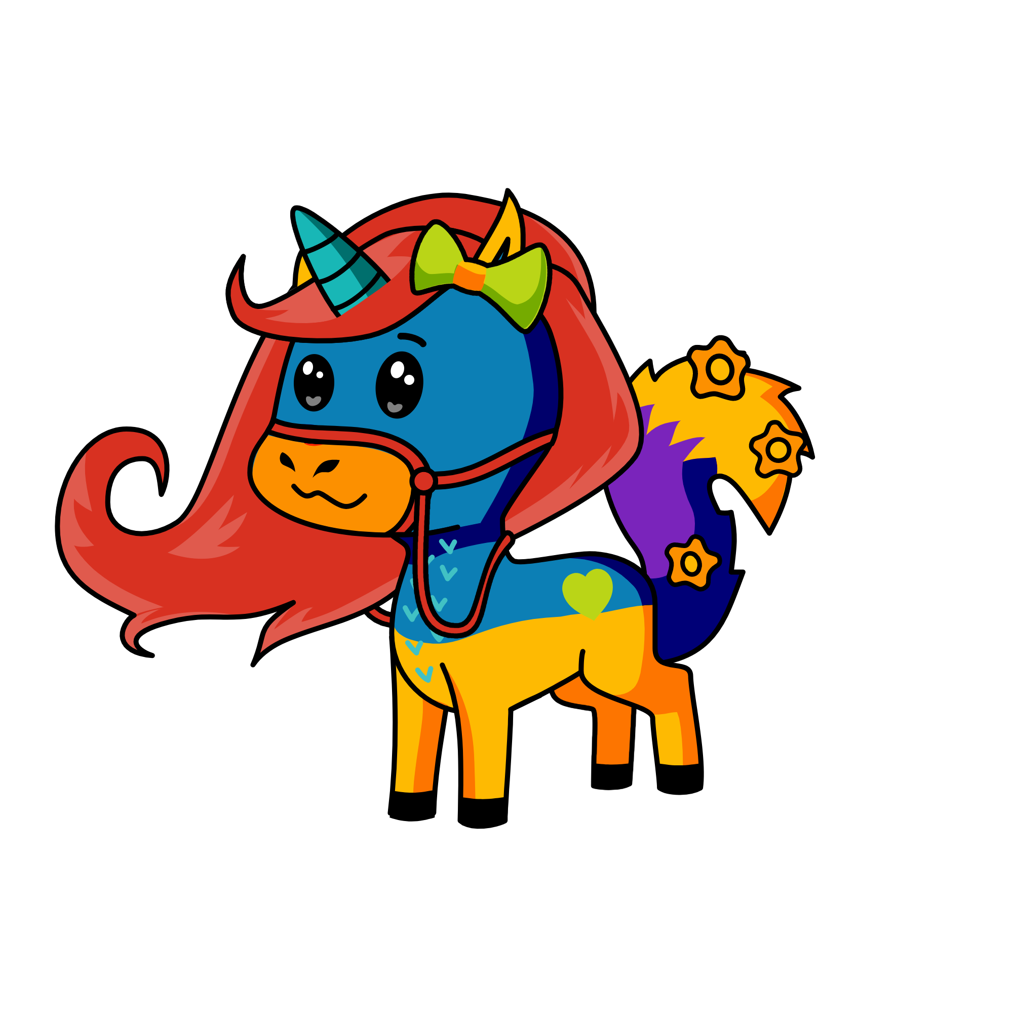 Aww!, the unicorn