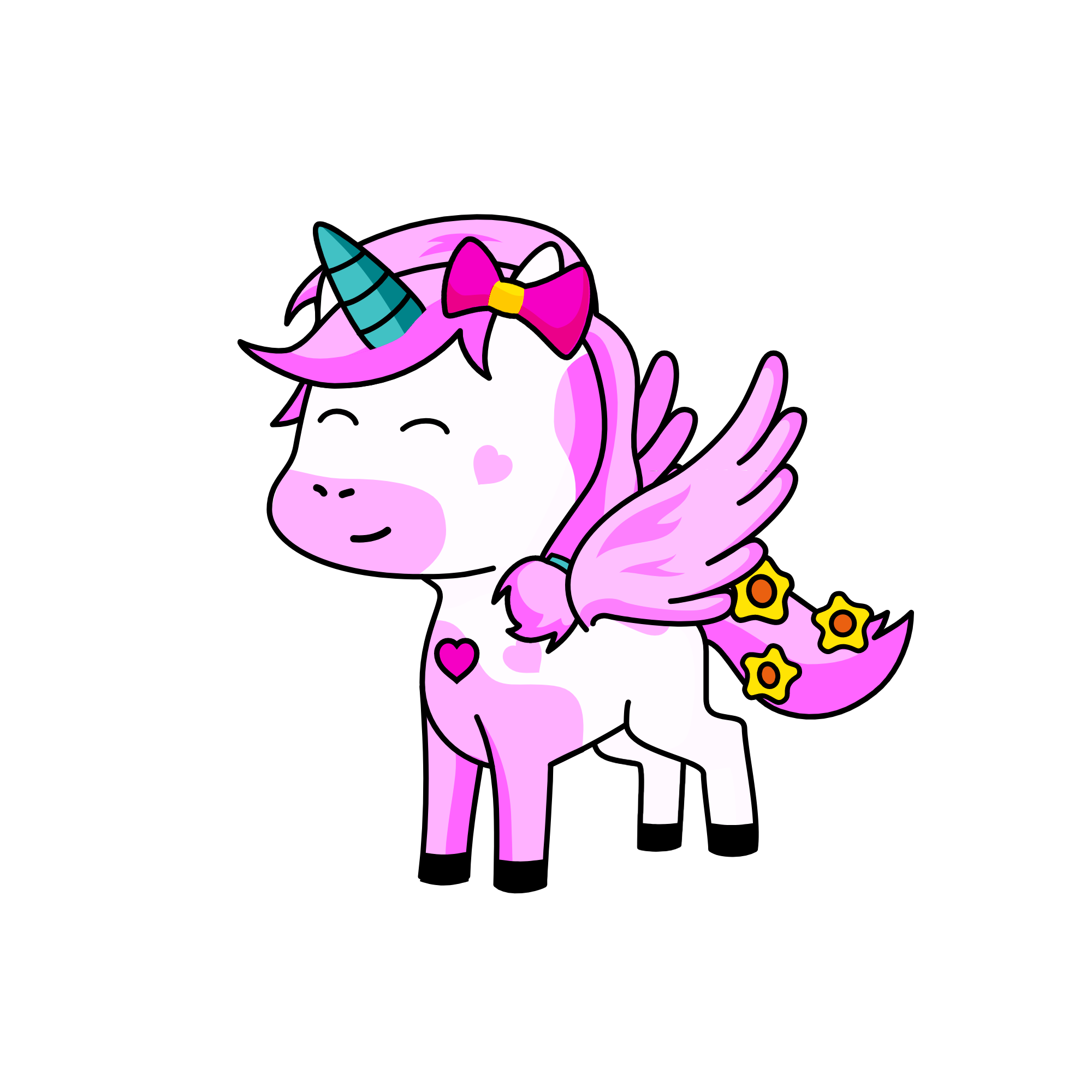 Cupcake, the unicorn