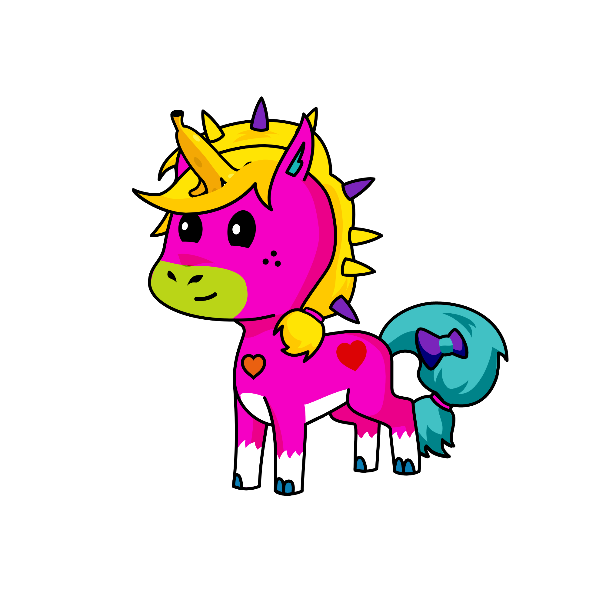 Tippy the Banana, the unicorn