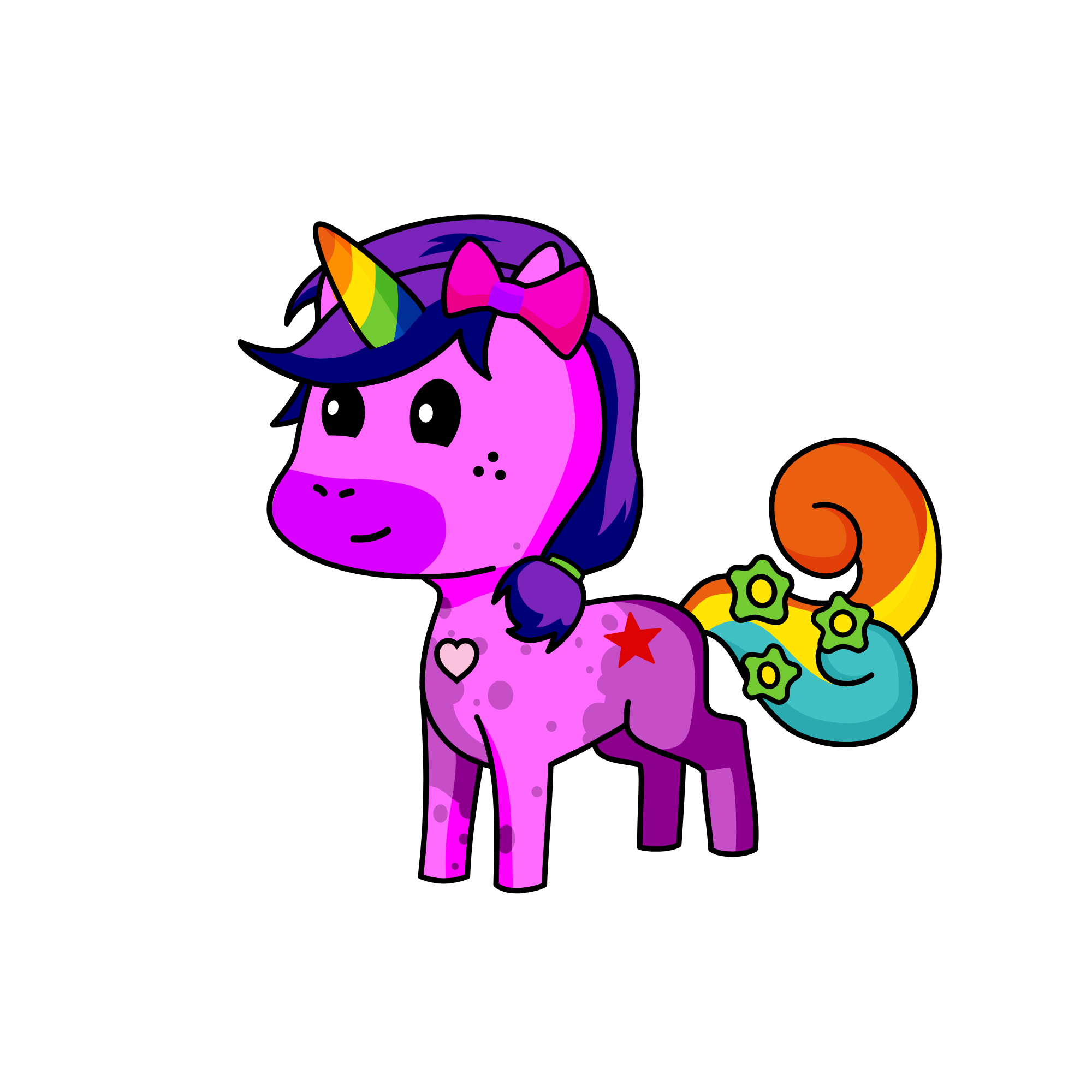 Sally, the unicorn
