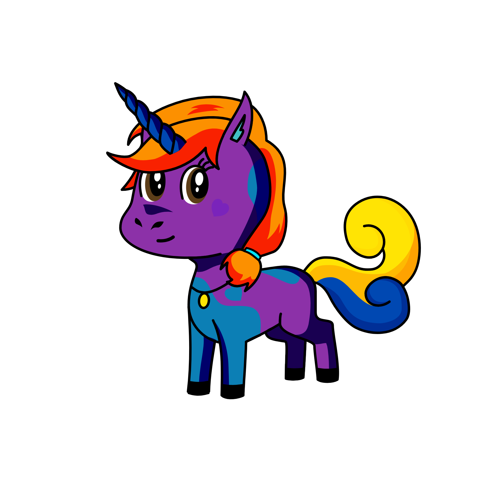 Celeste, the unicorn