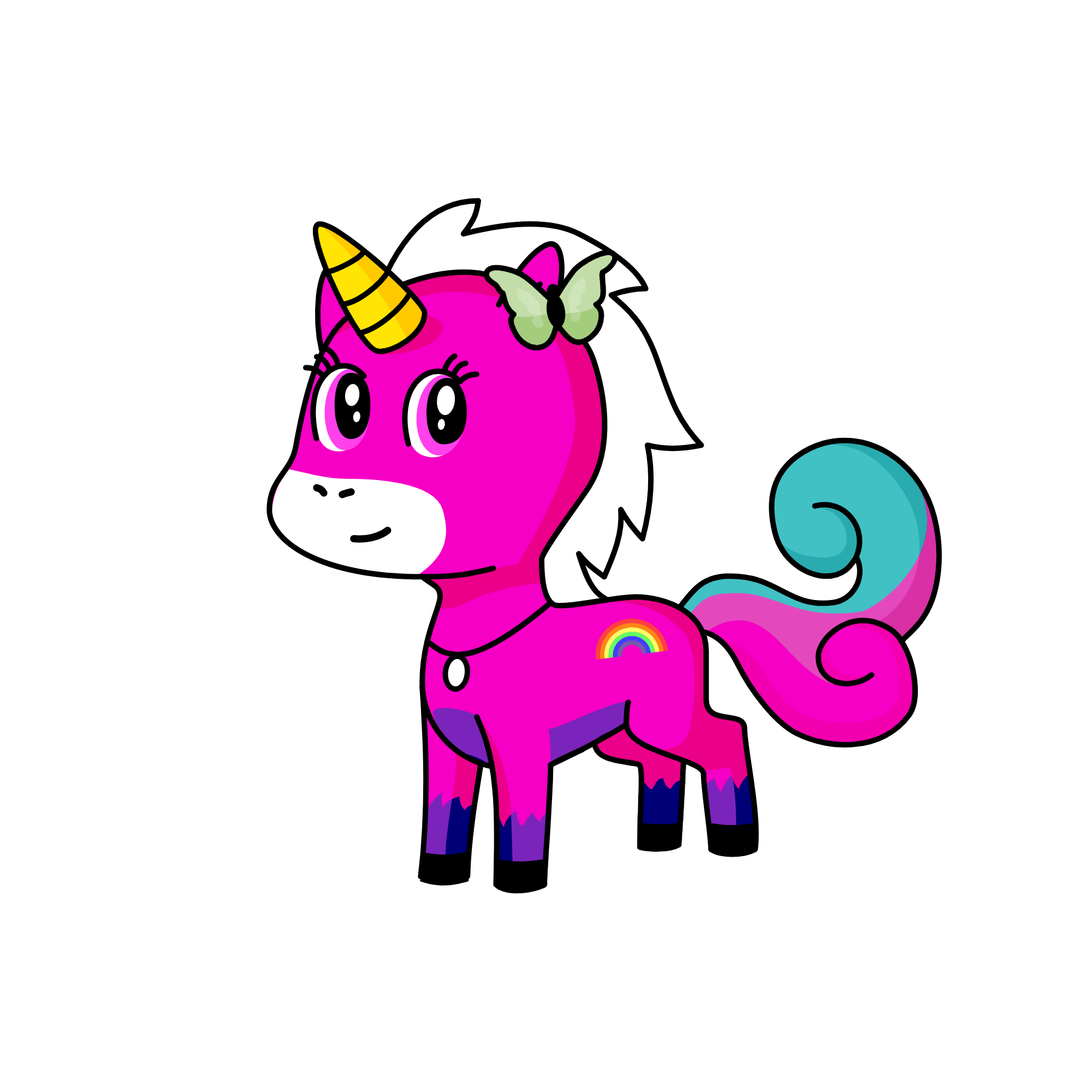 Flufe, the unicorn