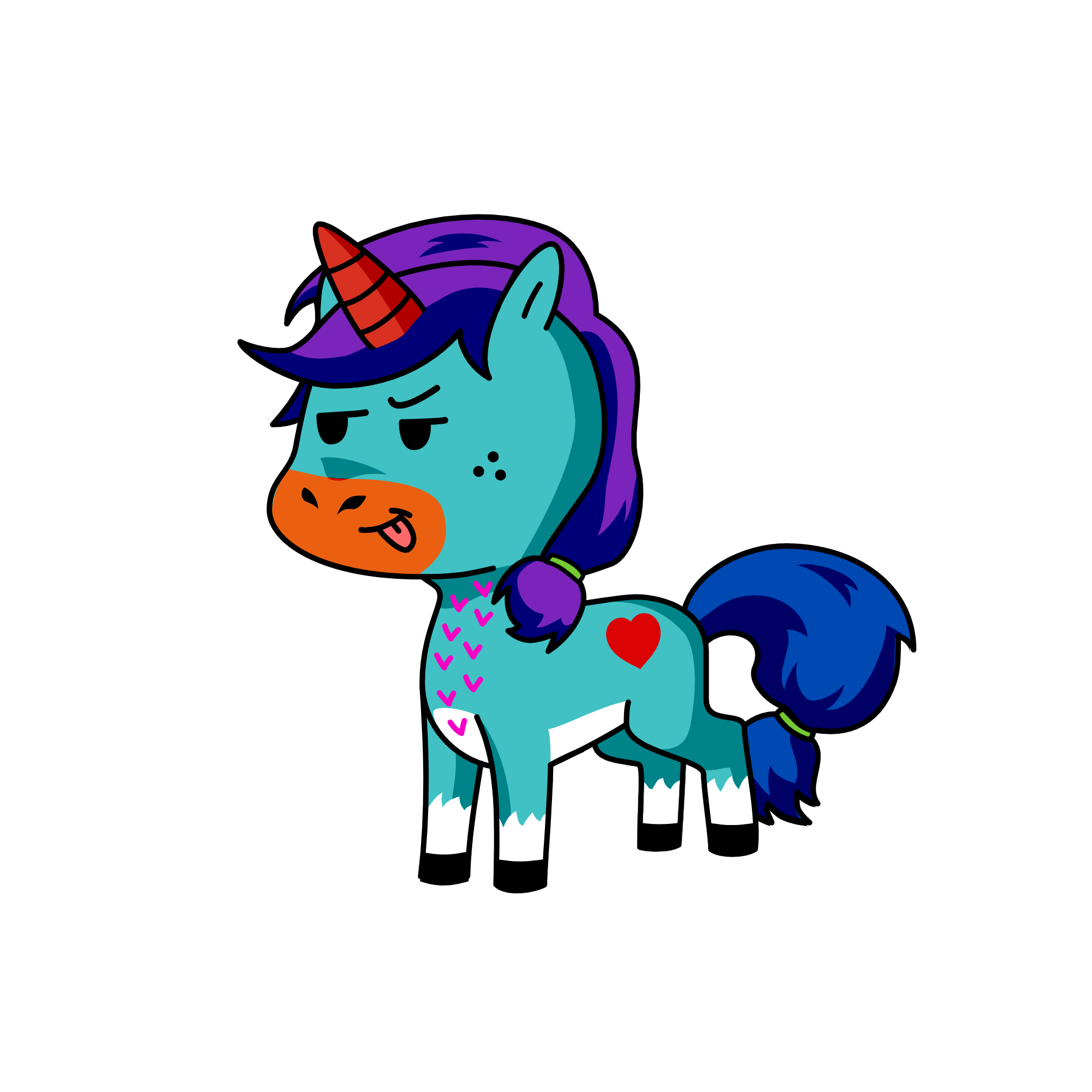 bfxgdhmx, the unicorn