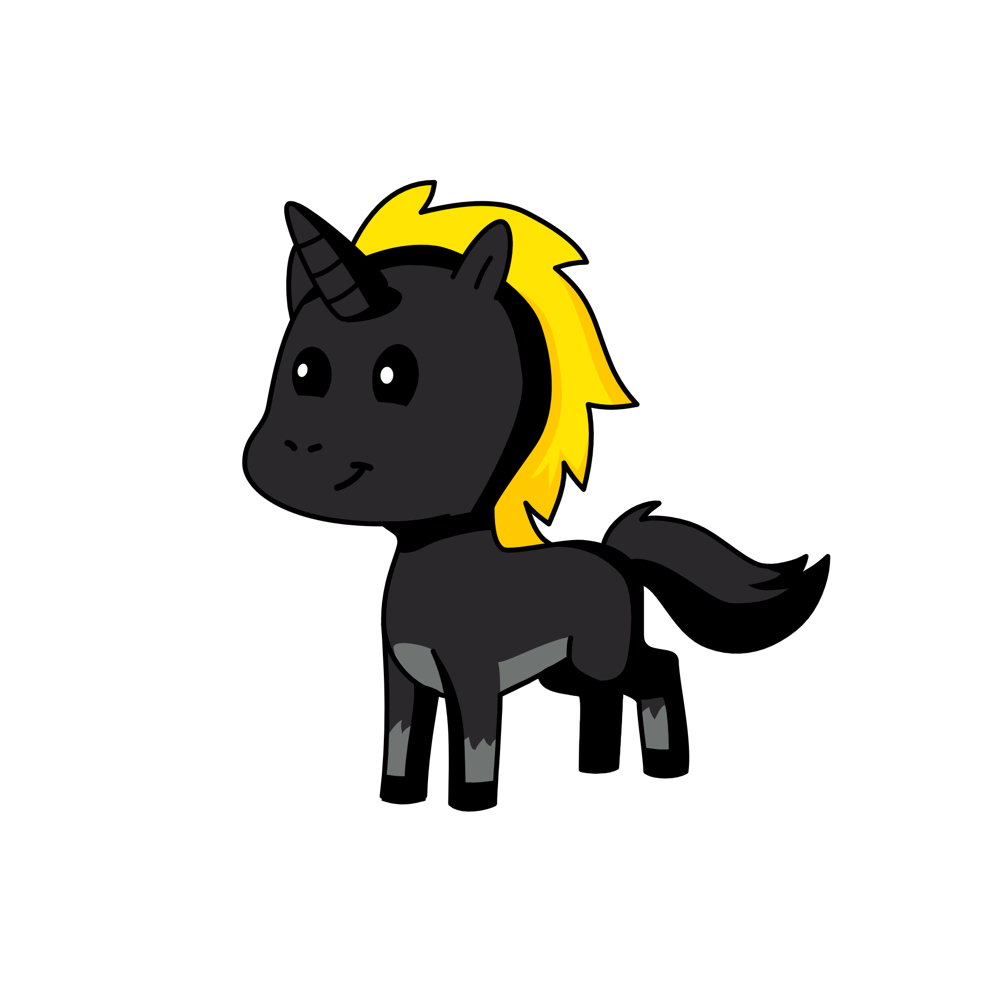 Cat Noir, the unicorn