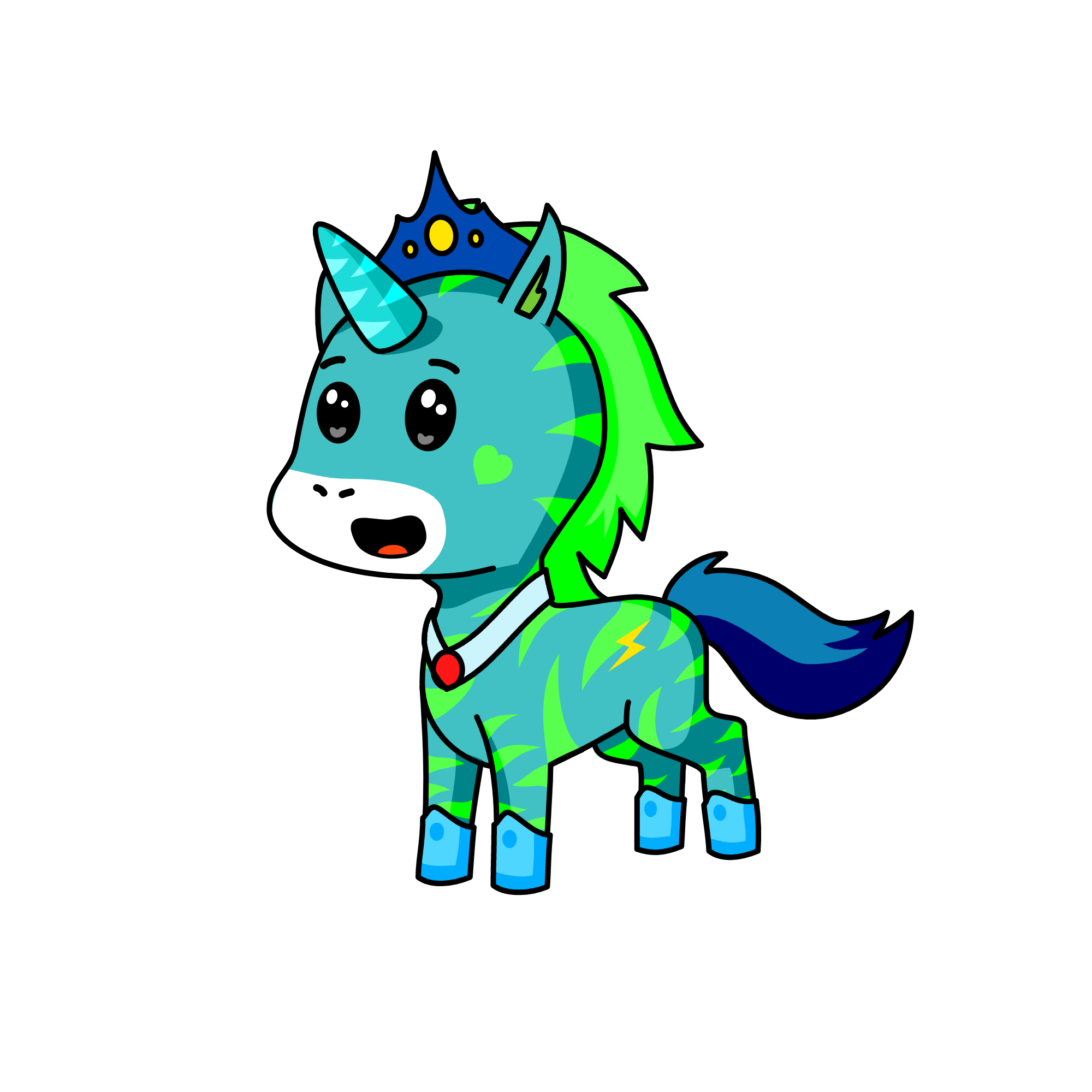 Blade, the unicorn