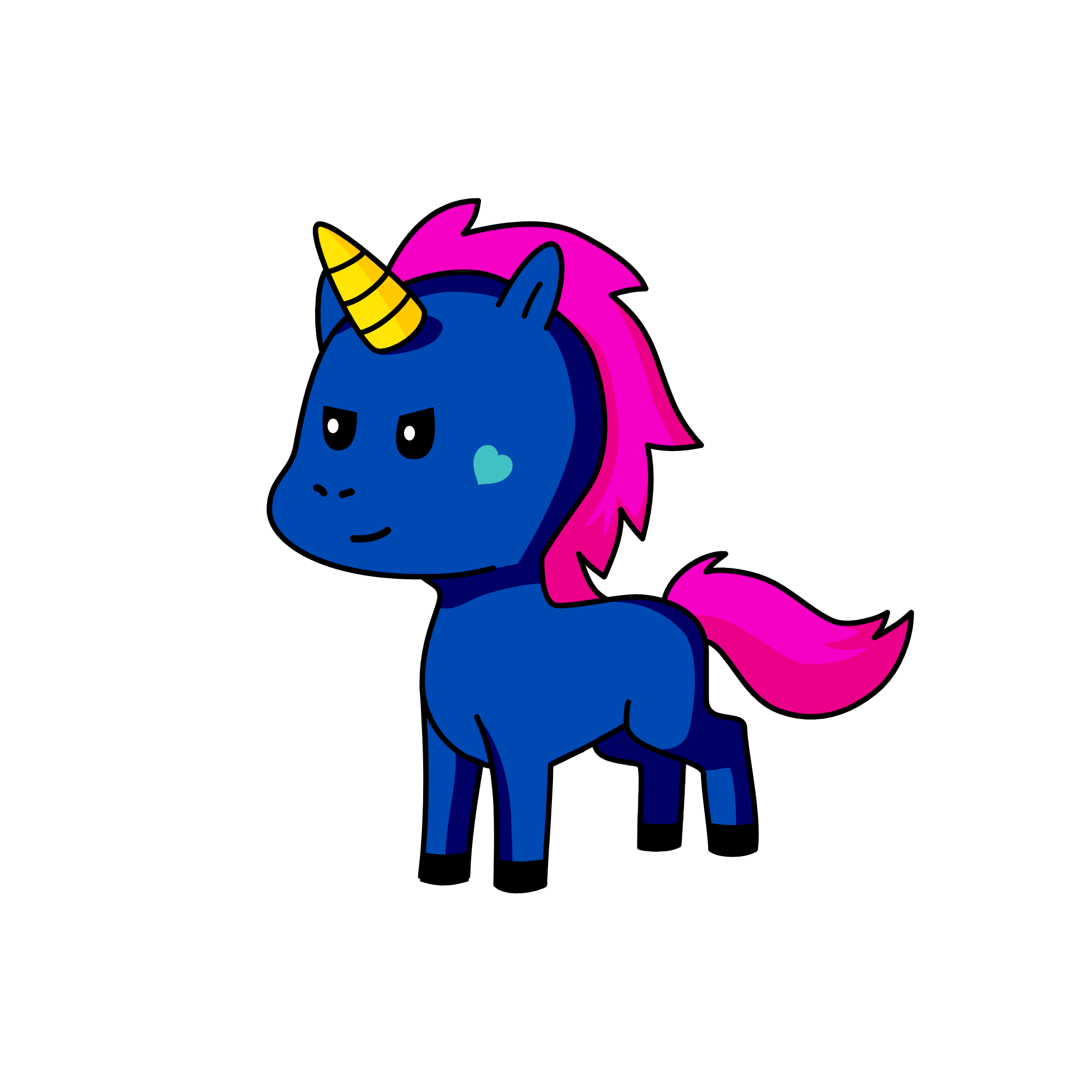 Night, the unicorn