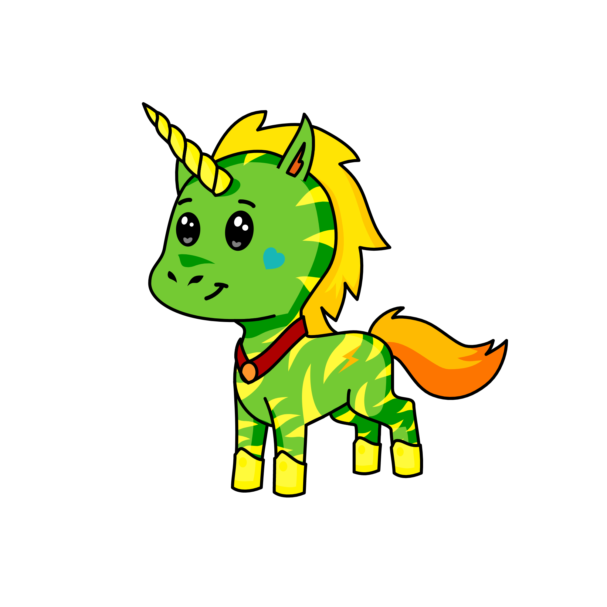 Desert, the unicorn