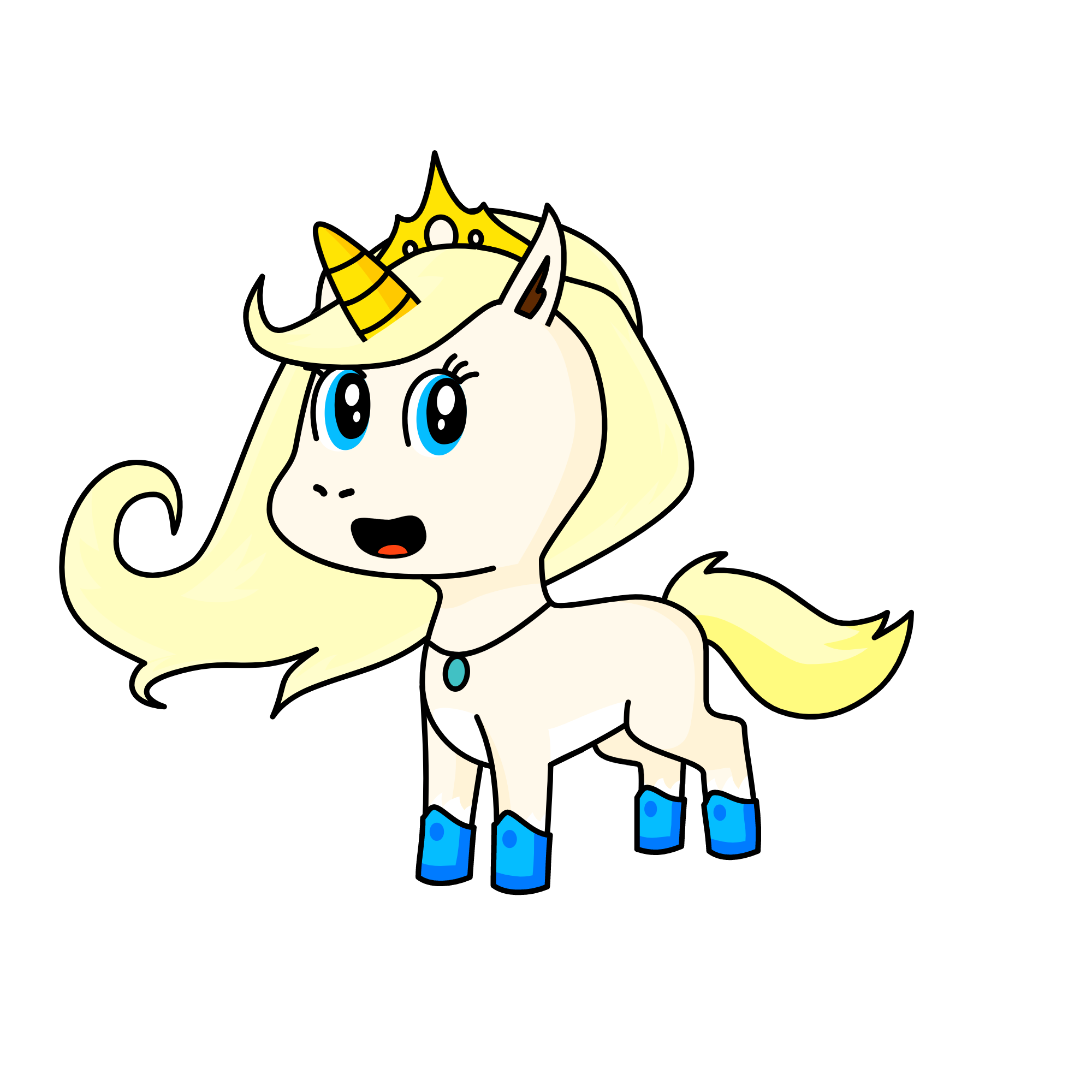 Elsa, the unicorn