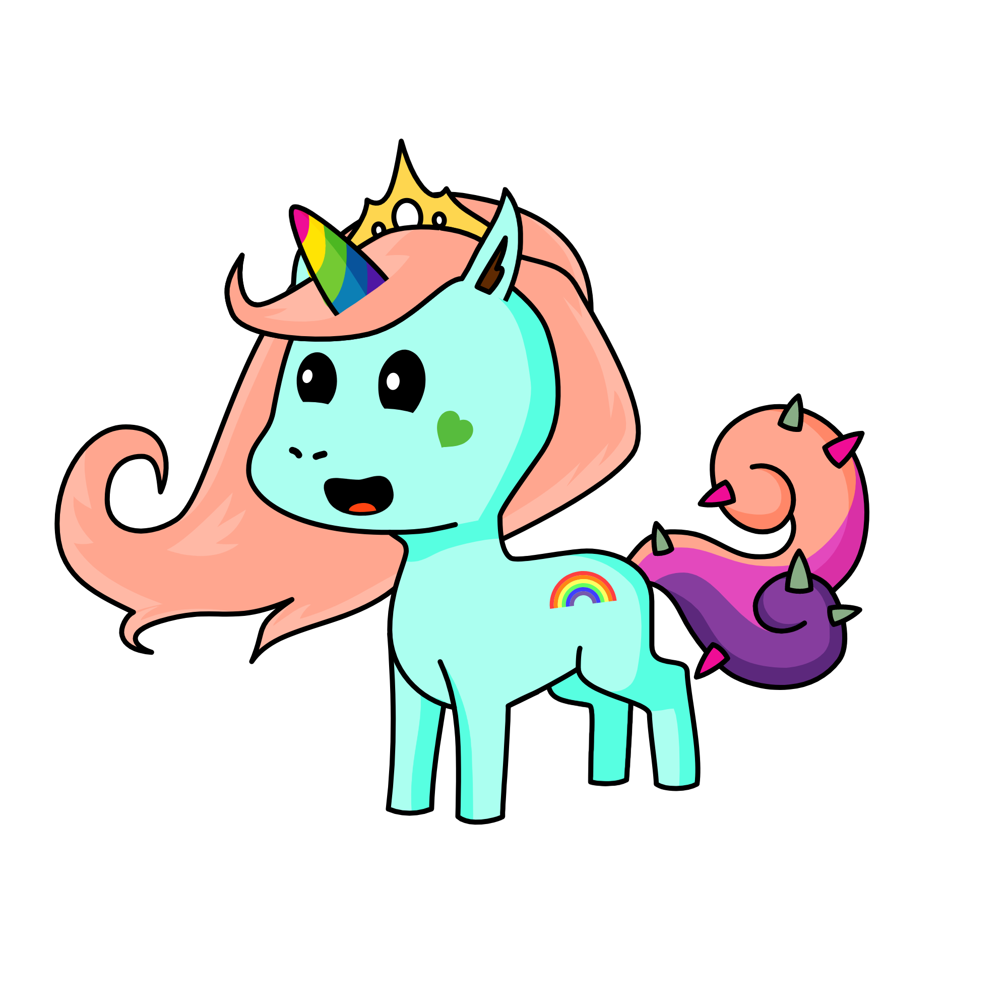 Spirita, the unicorn