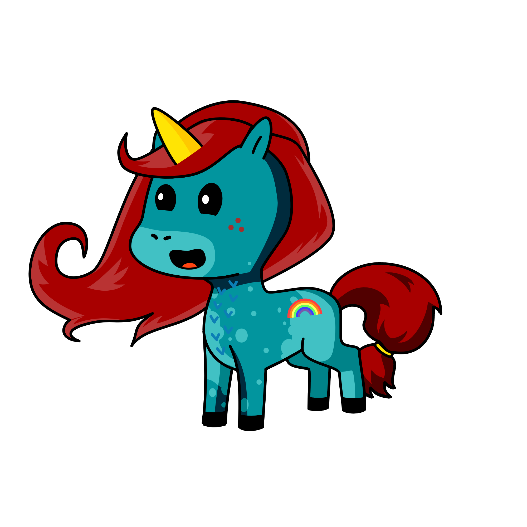 Myselfas aunicorn, the unicorn
