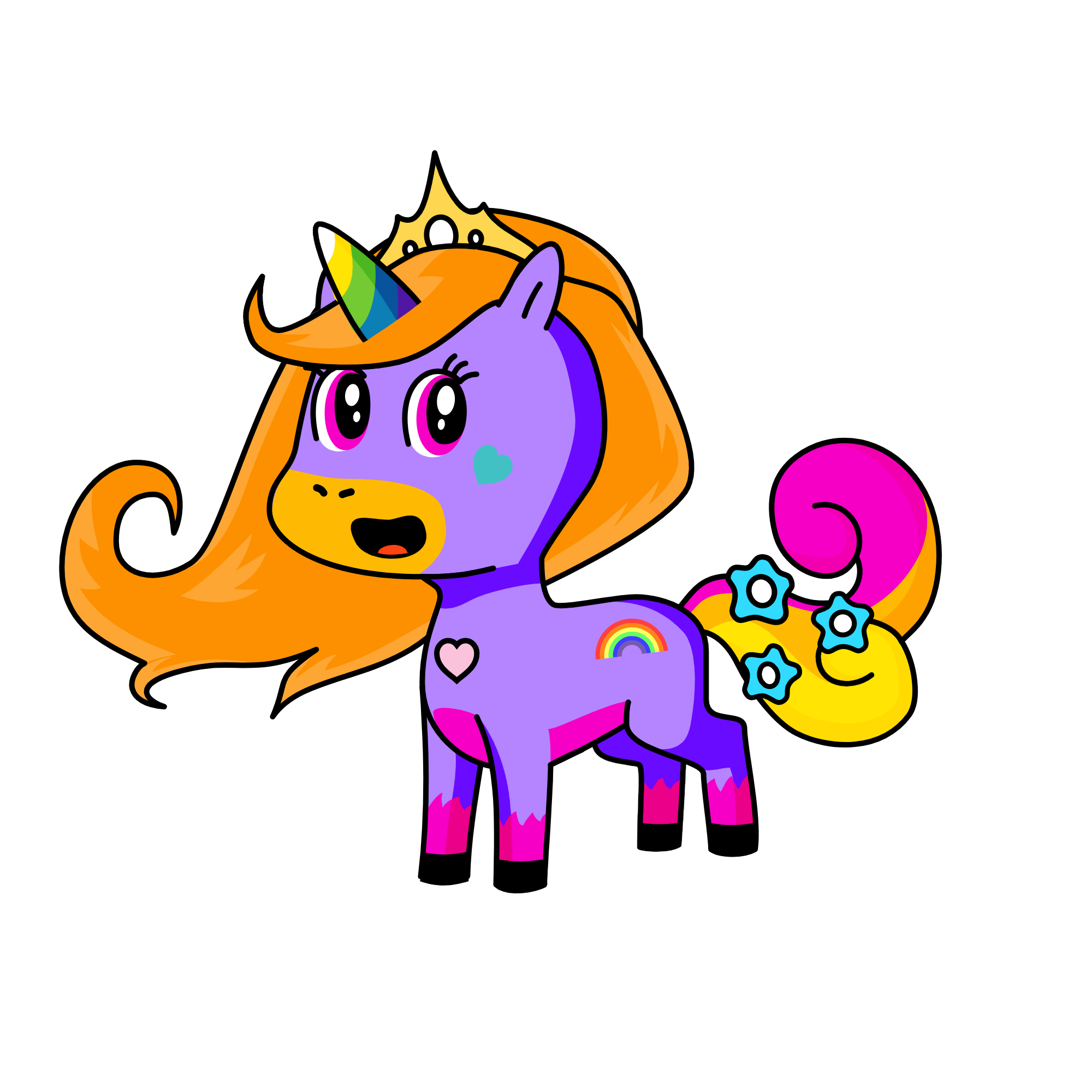 PRINCESS TERRISA, the unicorn