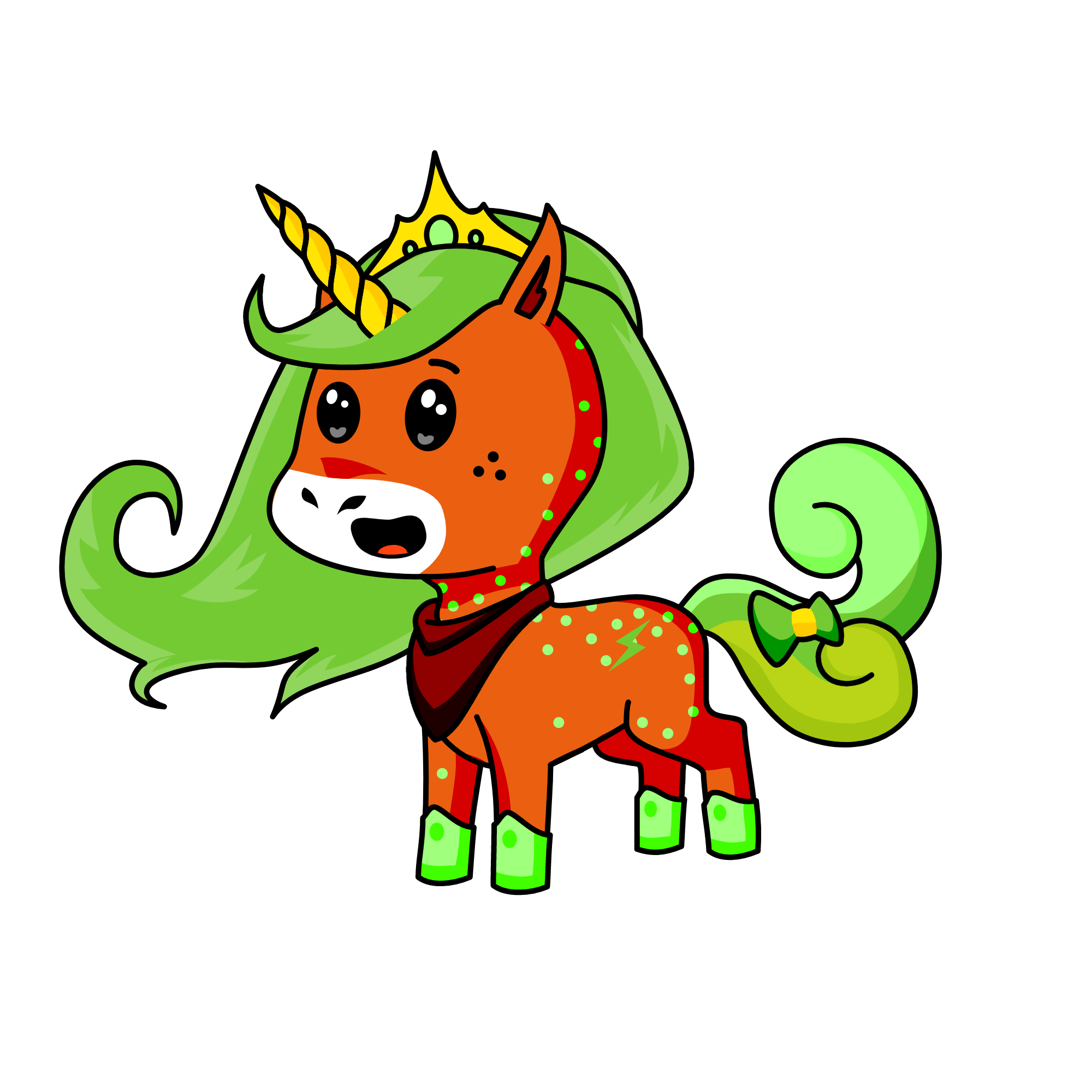 Avellana, the unicorn