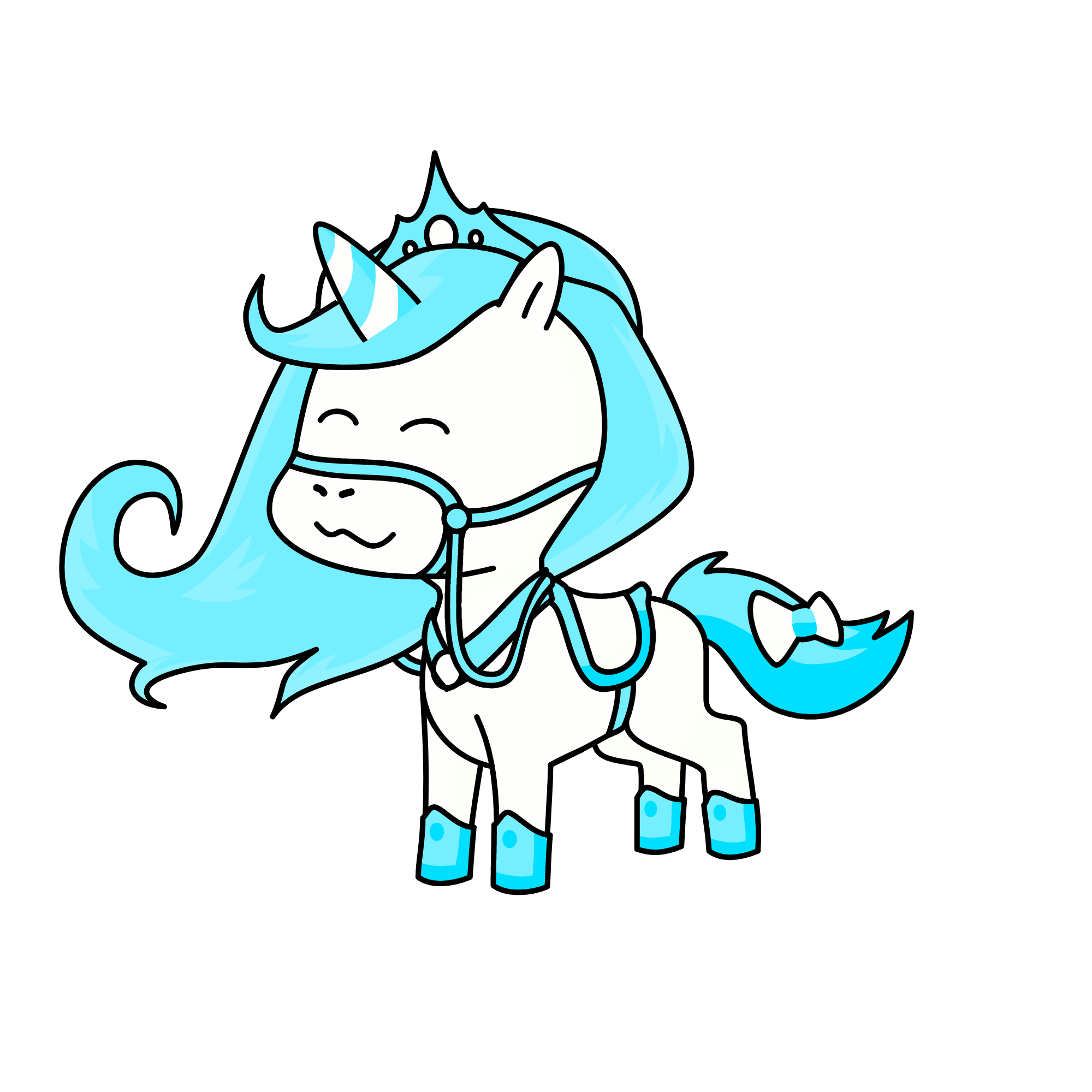 Sky, the unicorn
