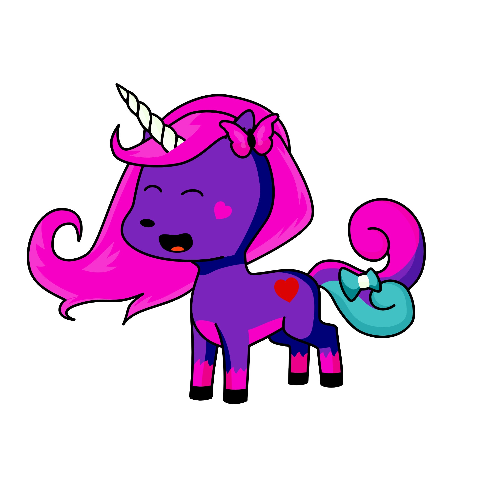 Angelica, the unicorn