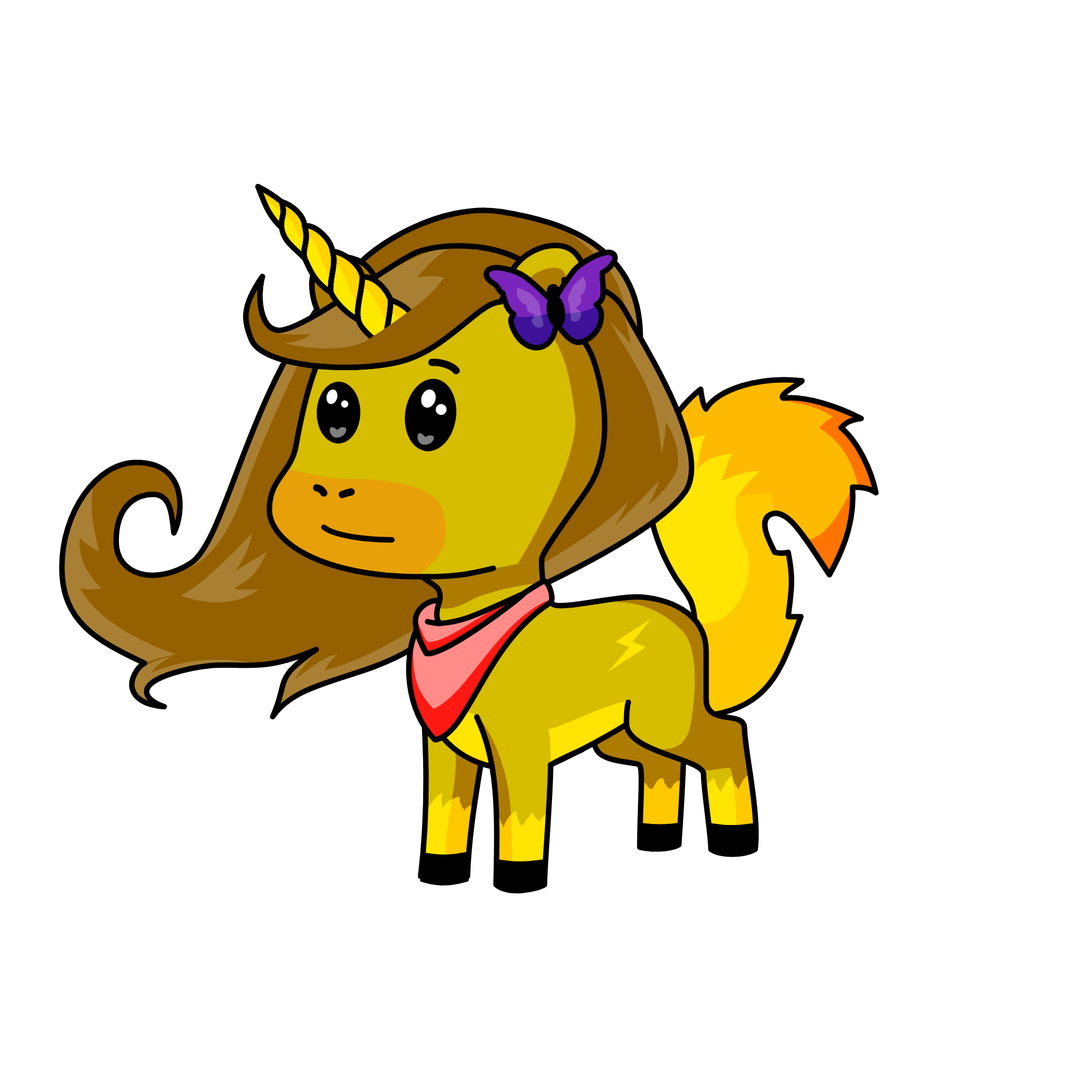 Whiporwhill, the unicorn