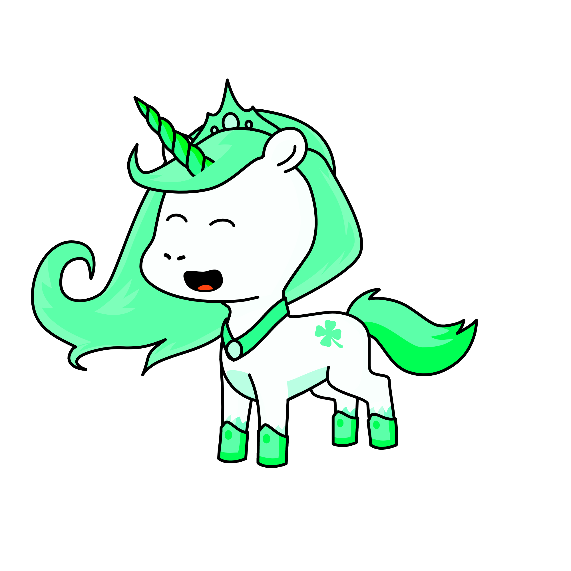 Flora the nature princess, the unicorn