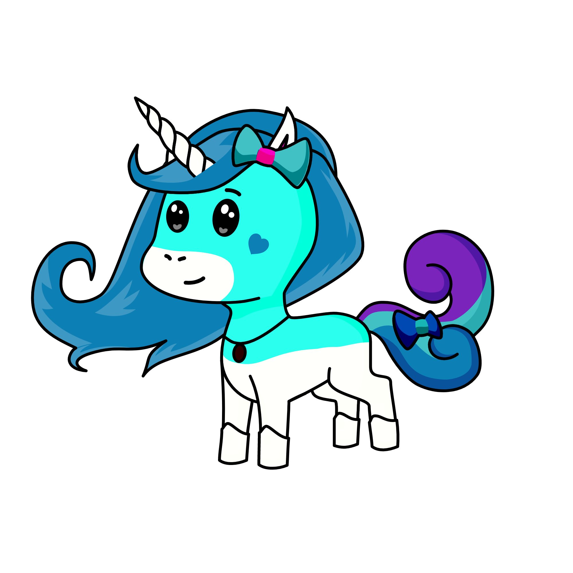 Icicla, the unicorn