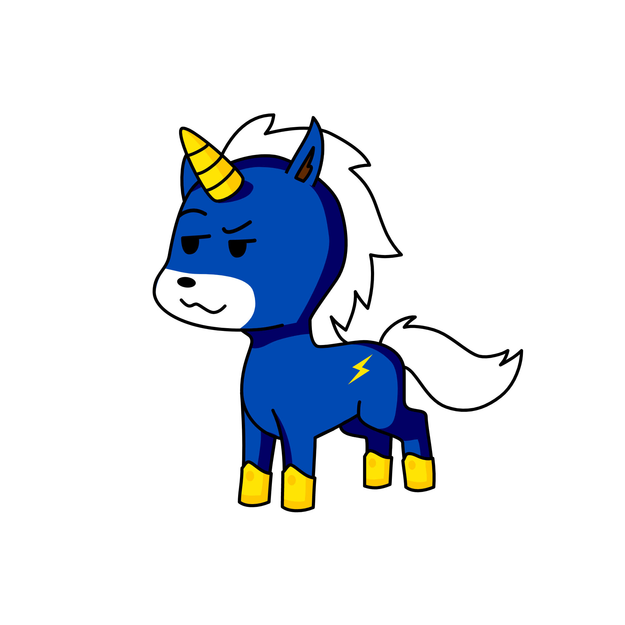 Thunderbolt, the unicorn