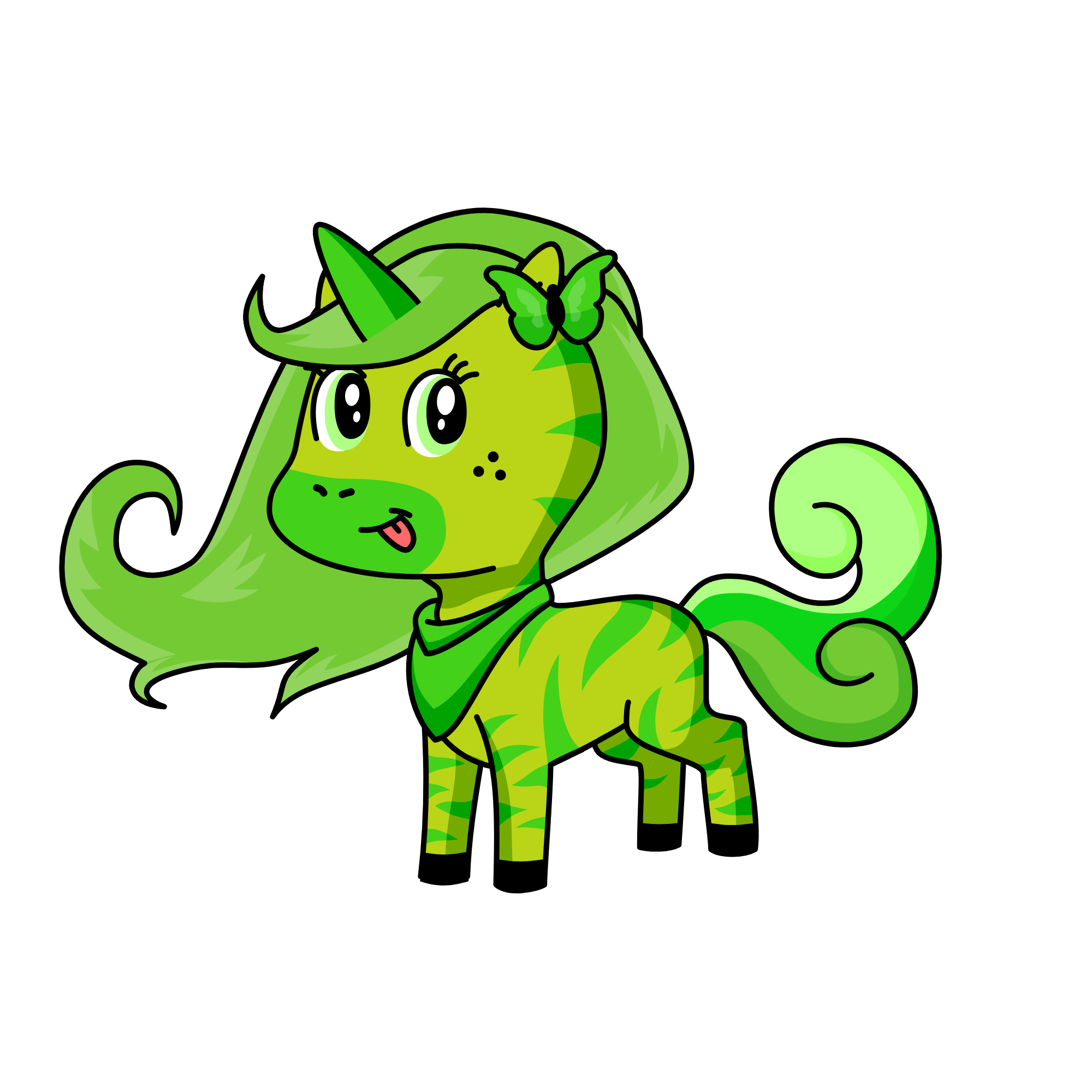 Countrala, the unicorn