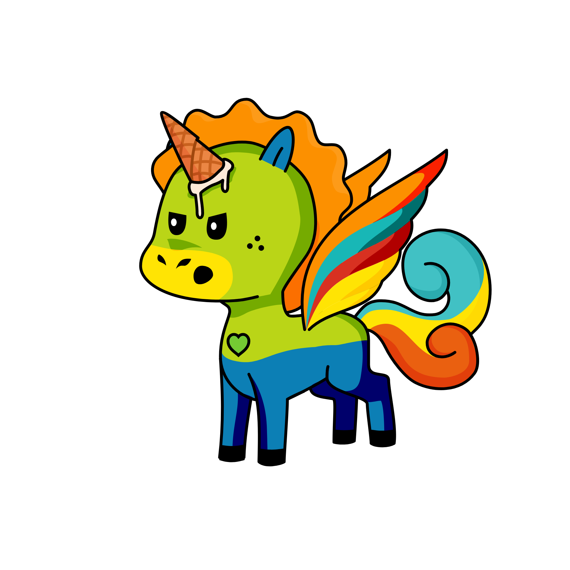2, the unicorn