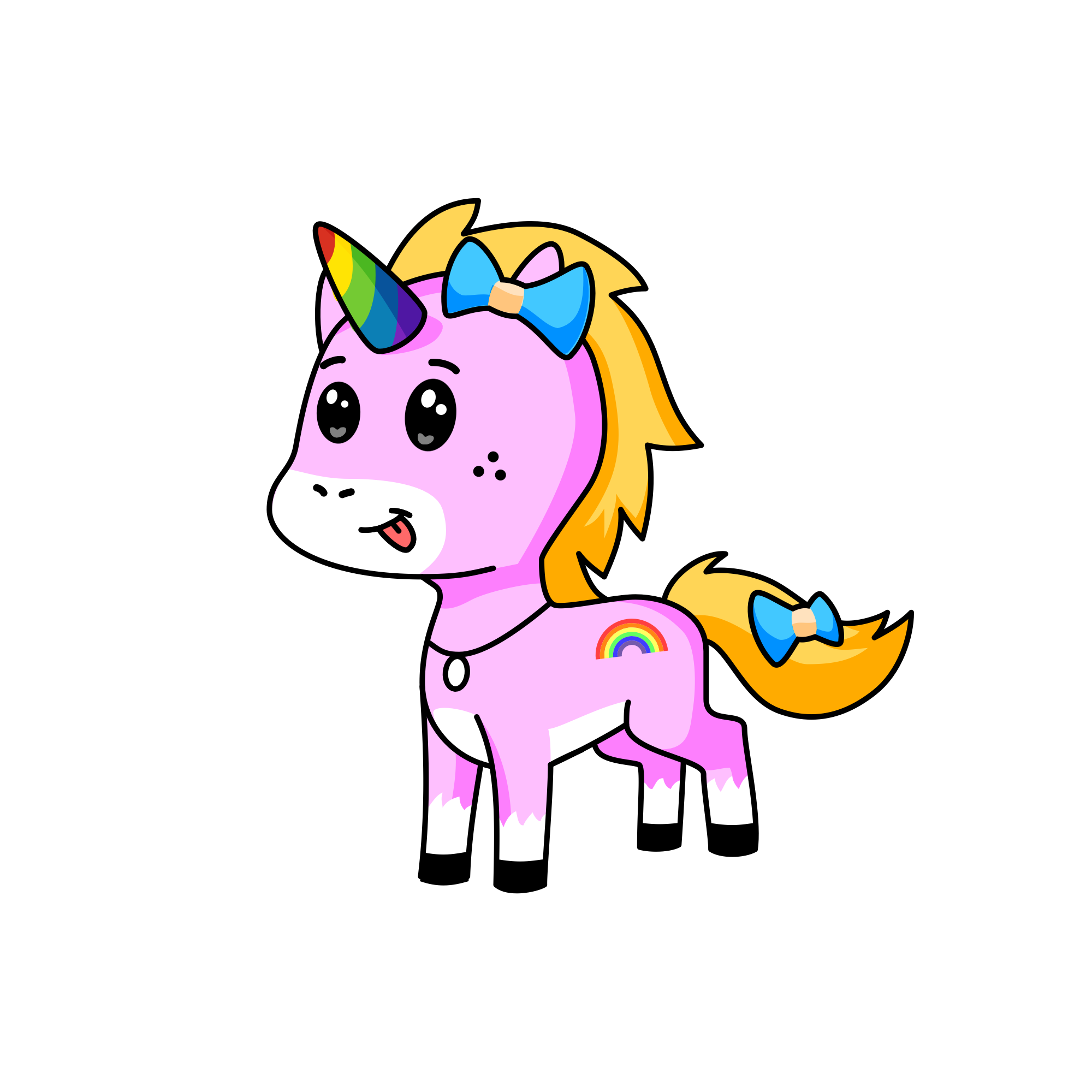 Fluffy , the unicorn