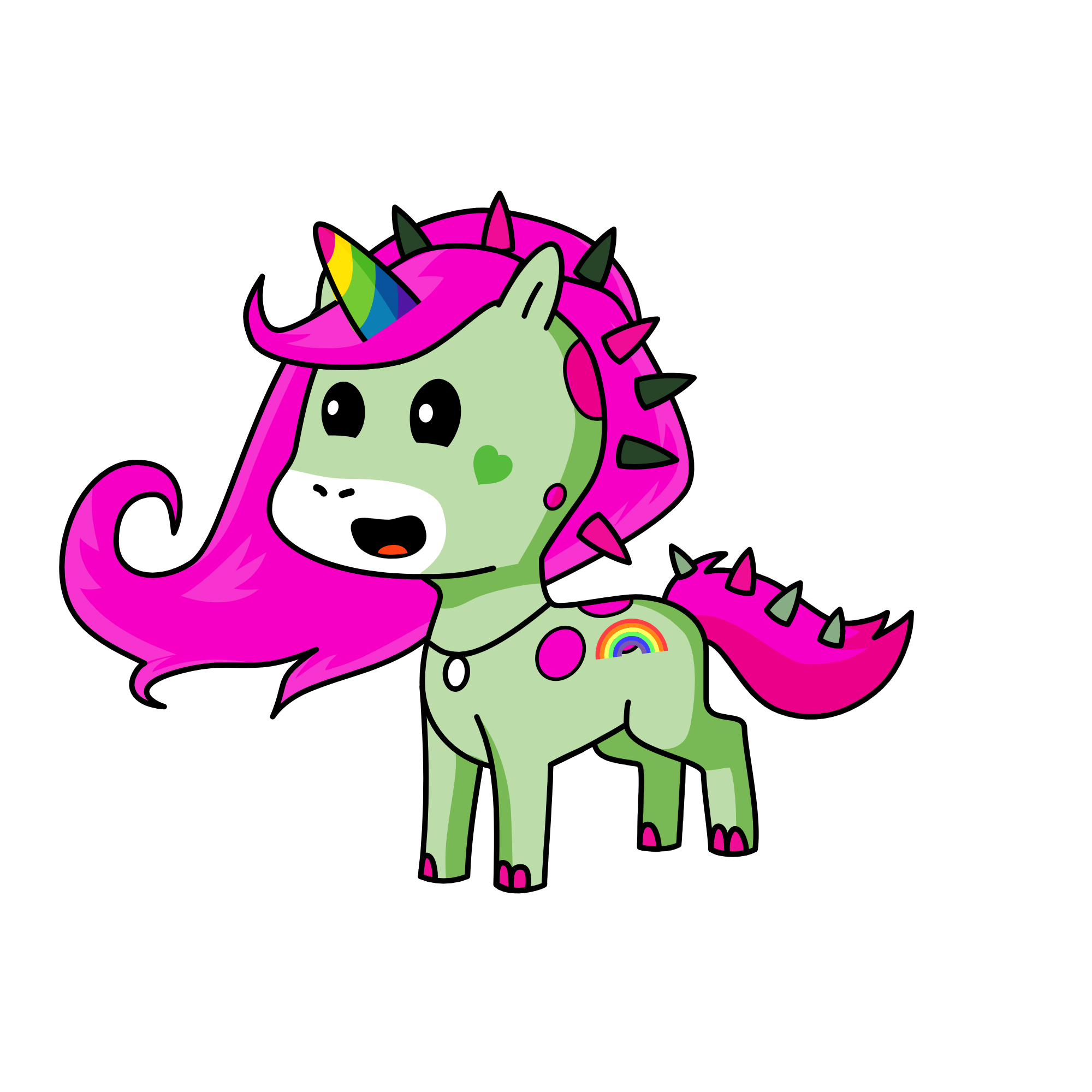 Alice, the unicorn
