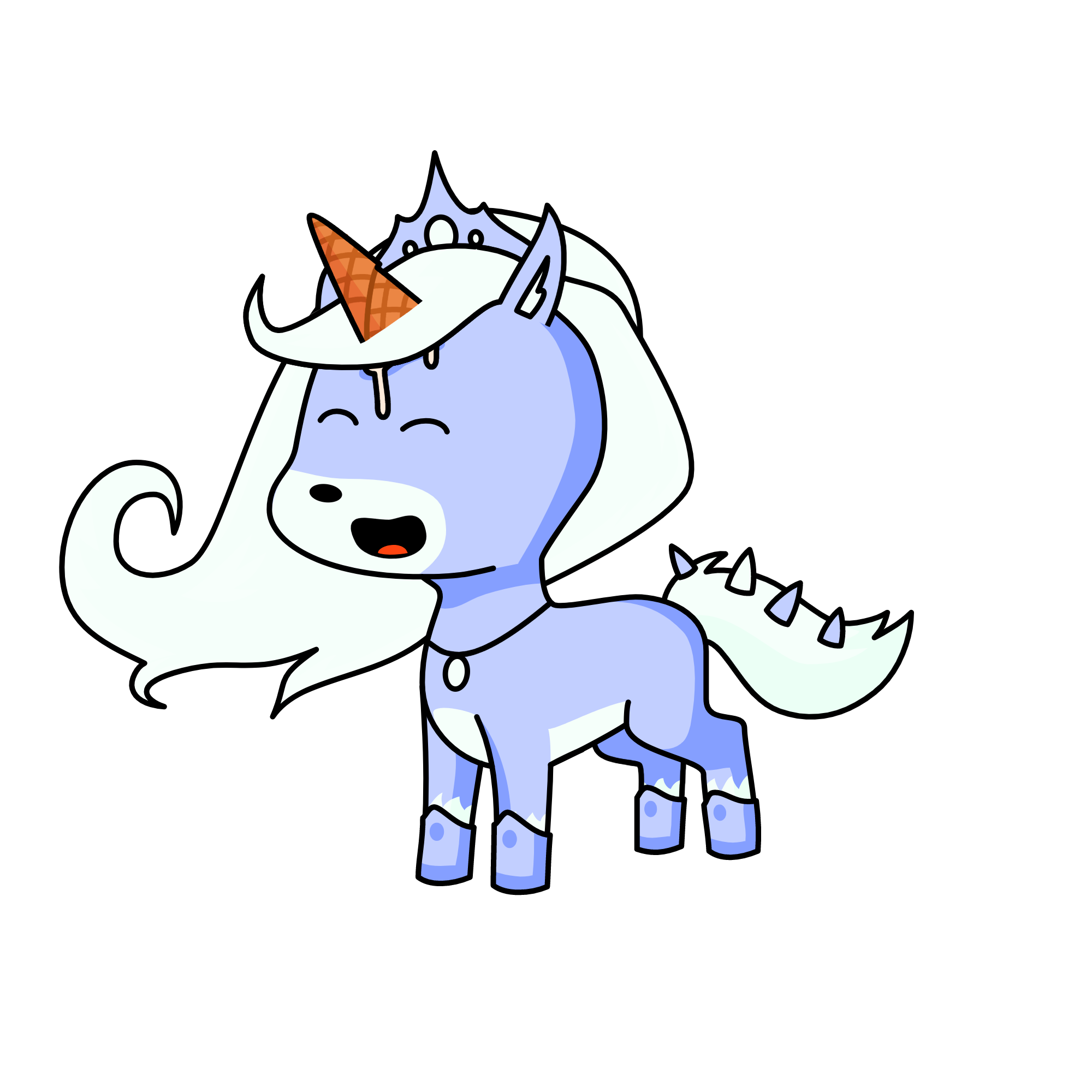 Blanch, the unicorn