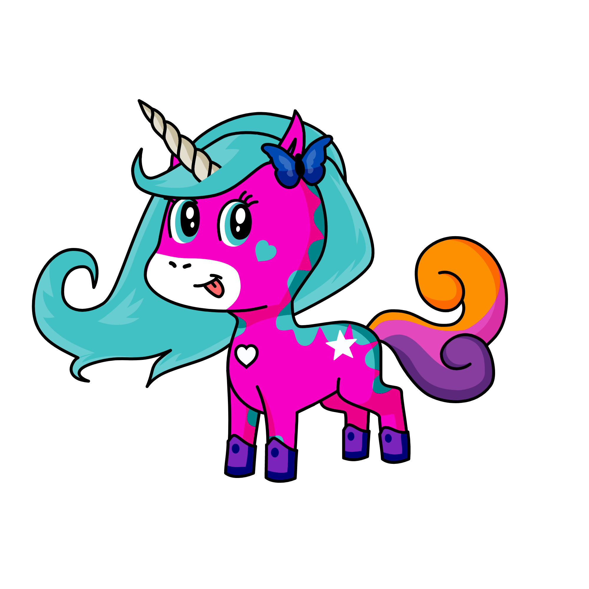 Kiki, the unicorn