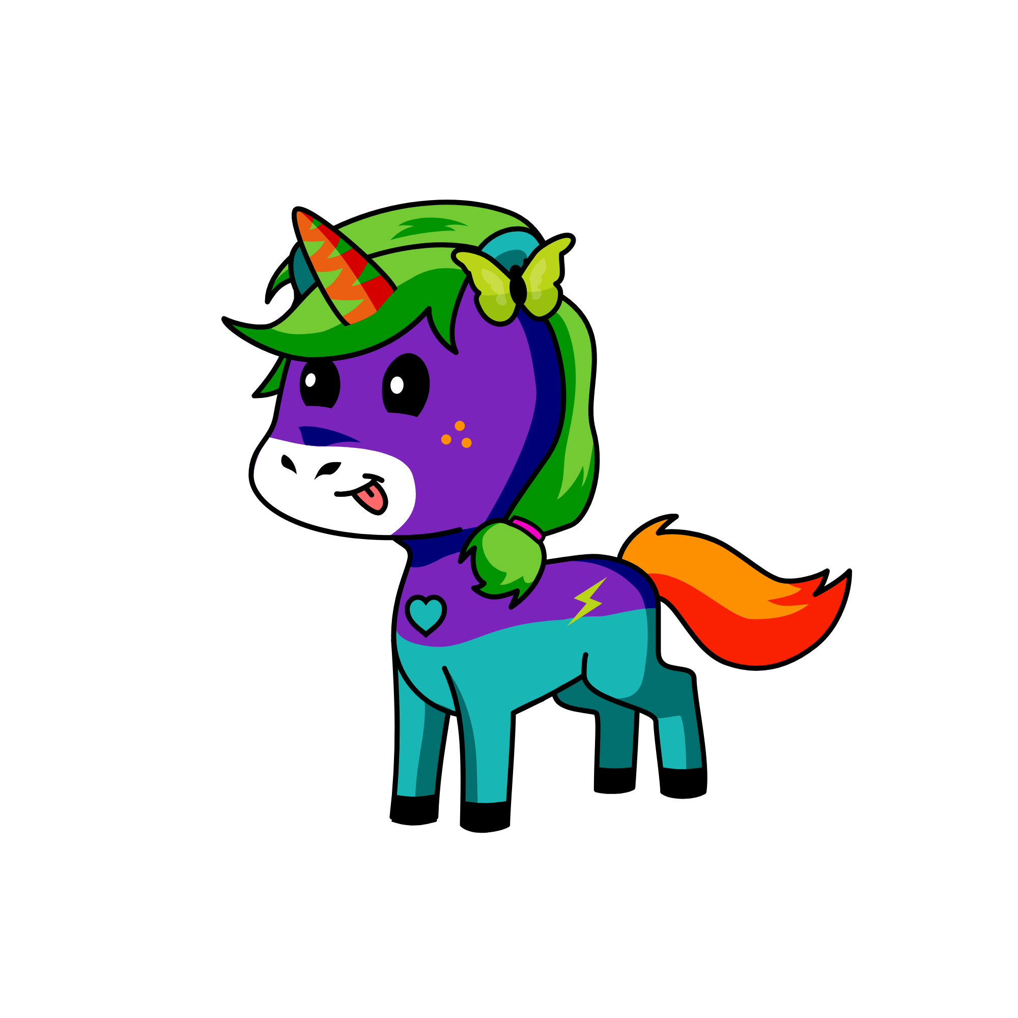 sahara, the unicorn