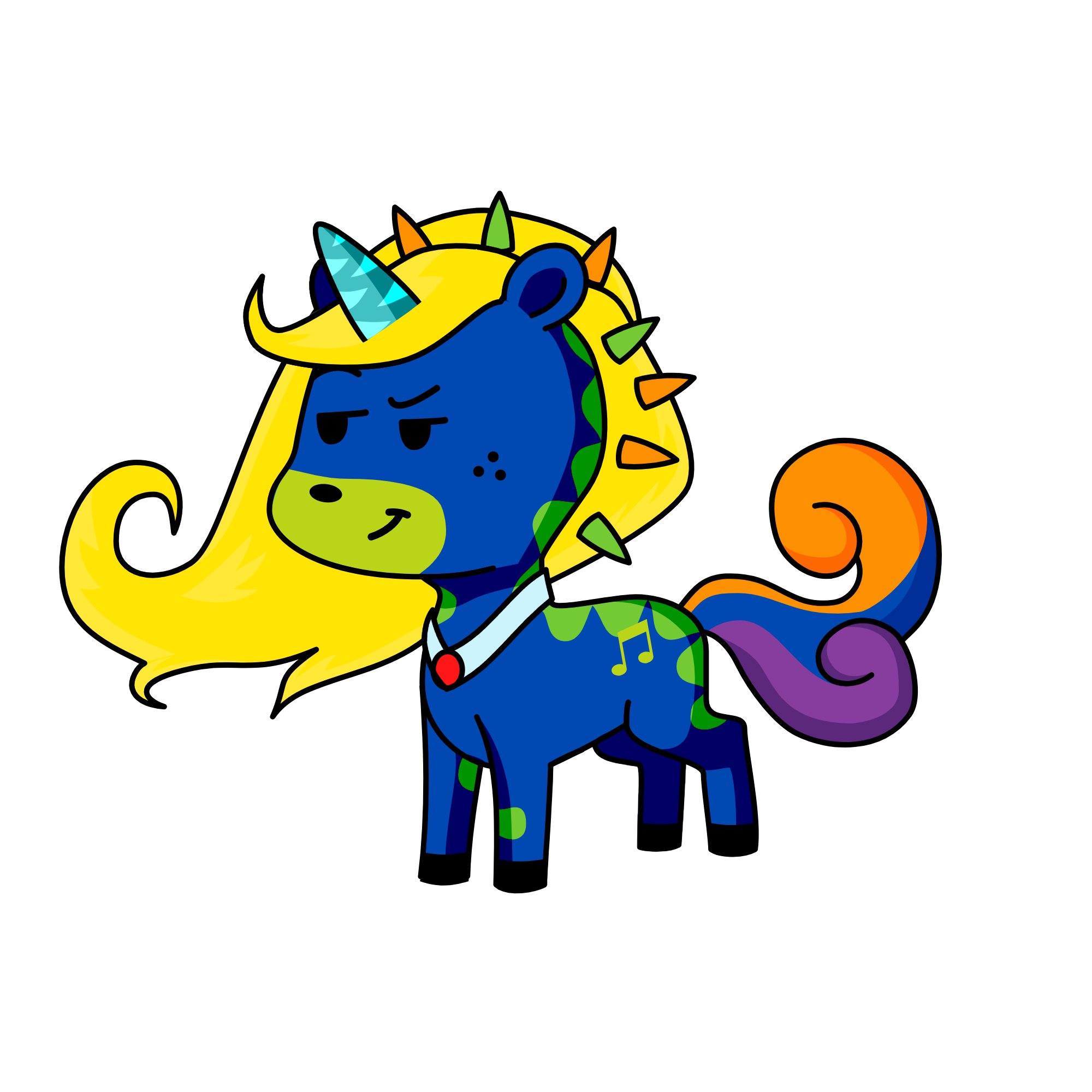 nightlight, the unicorn