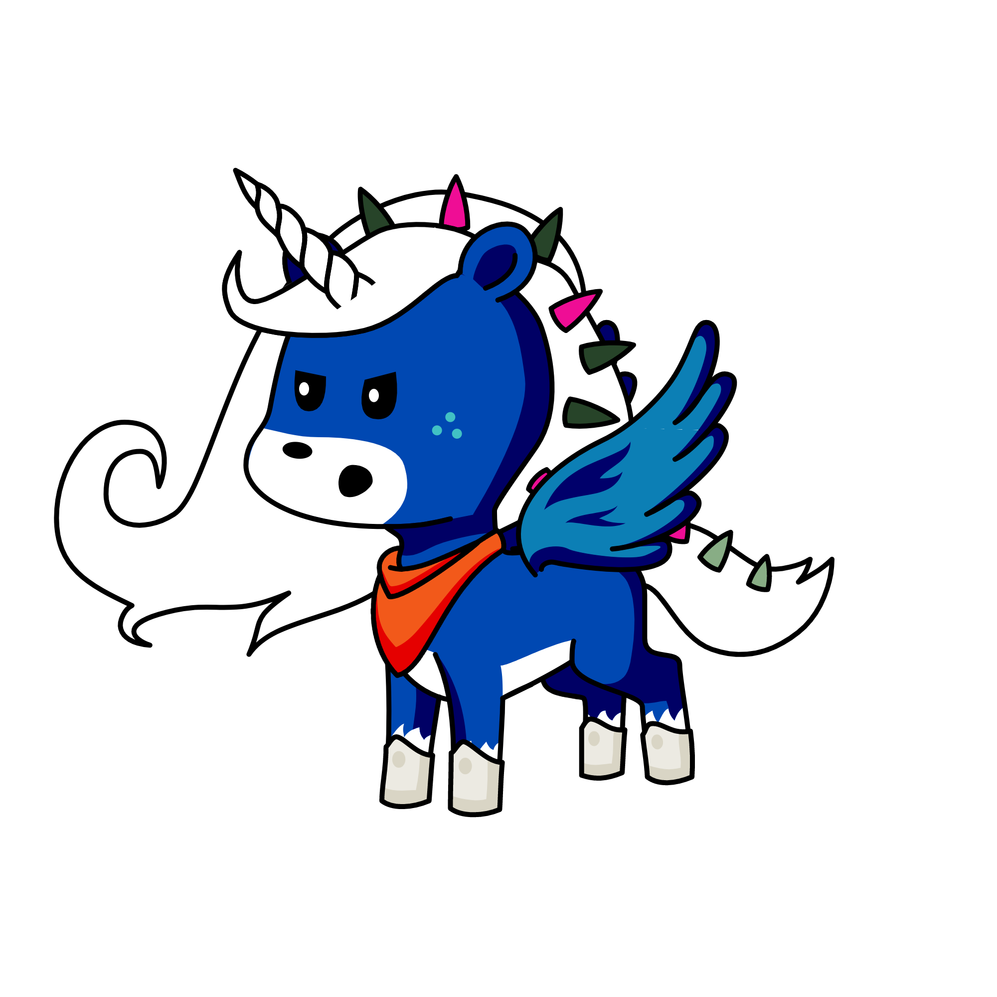 ice warrior, the unicorn