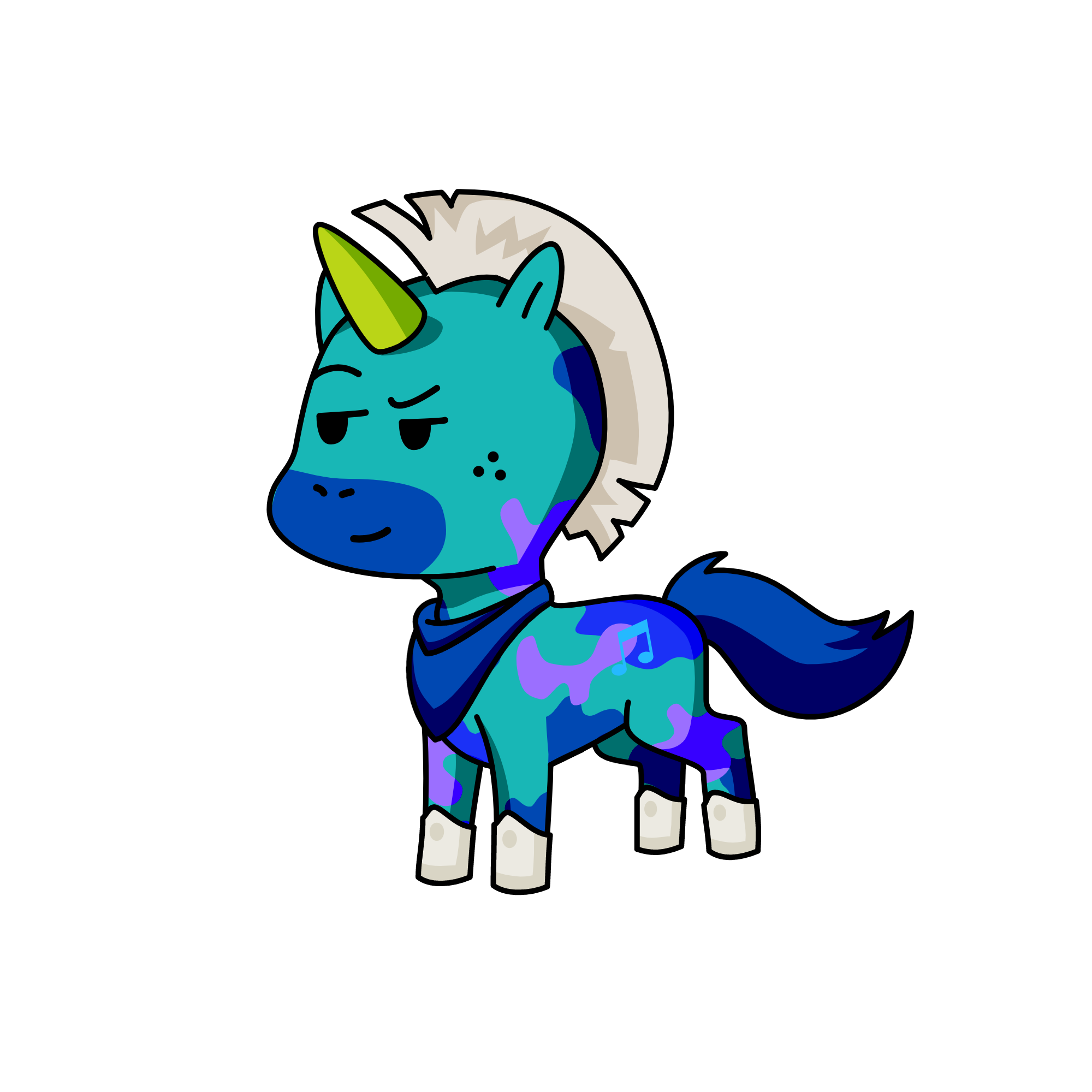 lucky, the unicorn