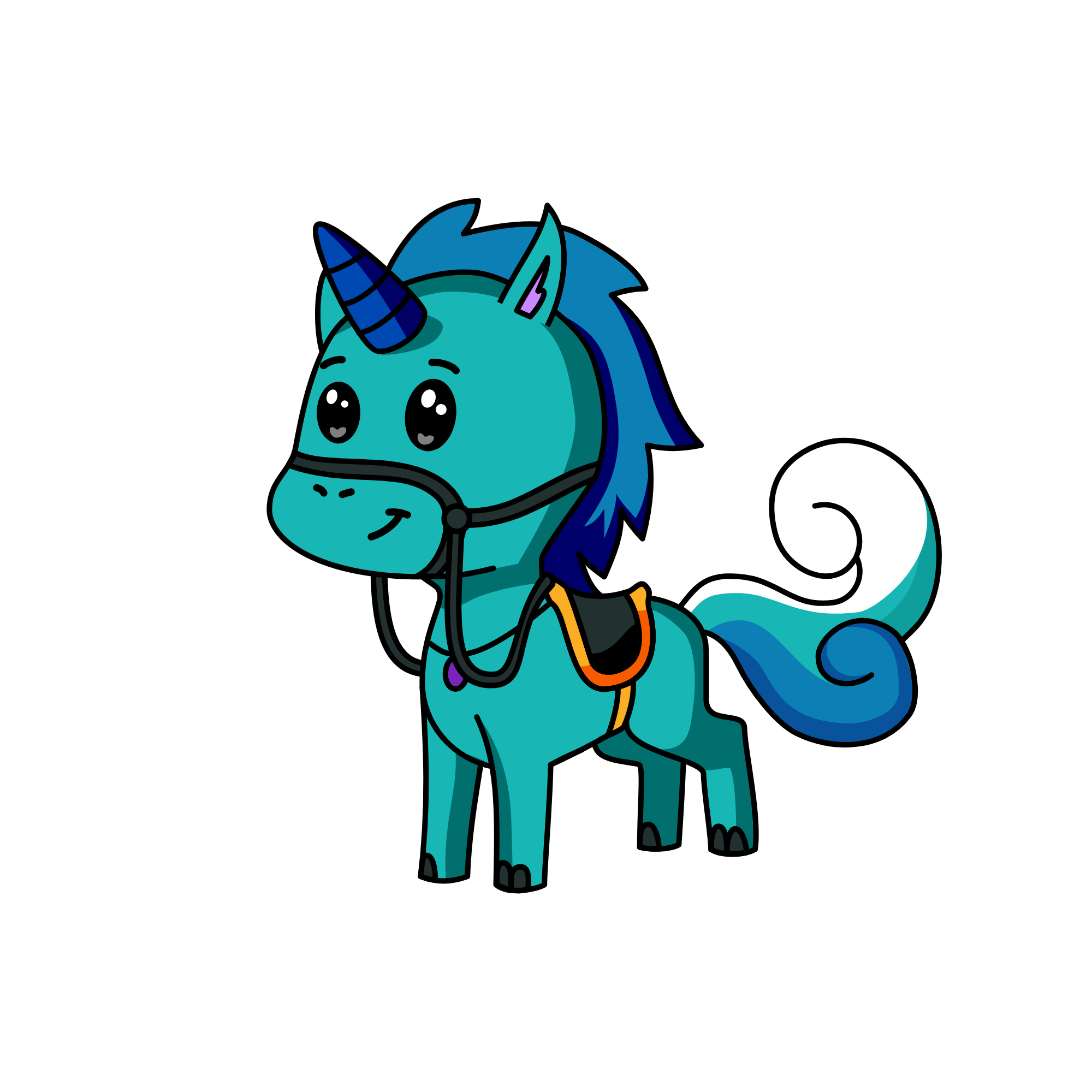 Aqua, the unicorn