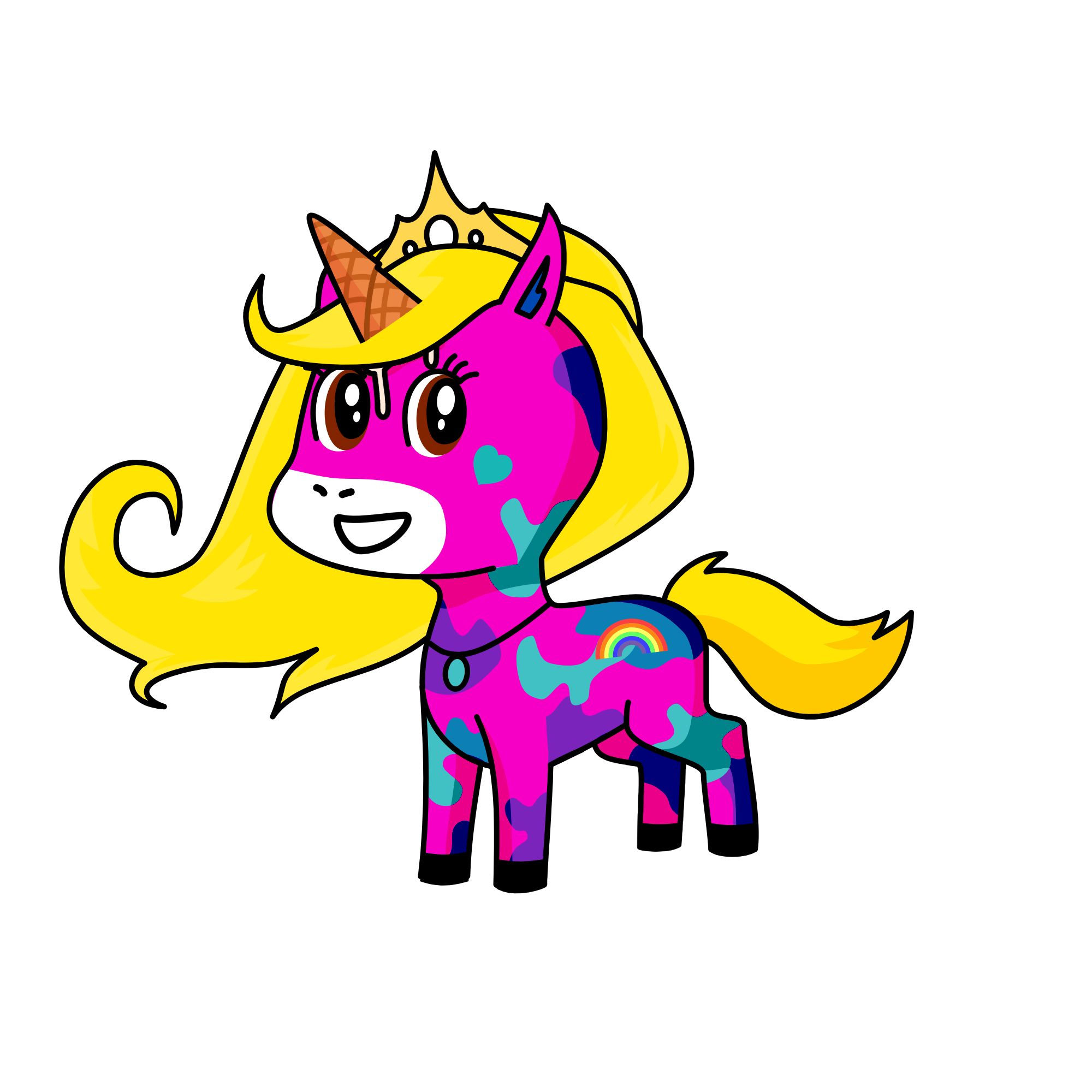 Pinkie, the unicorn