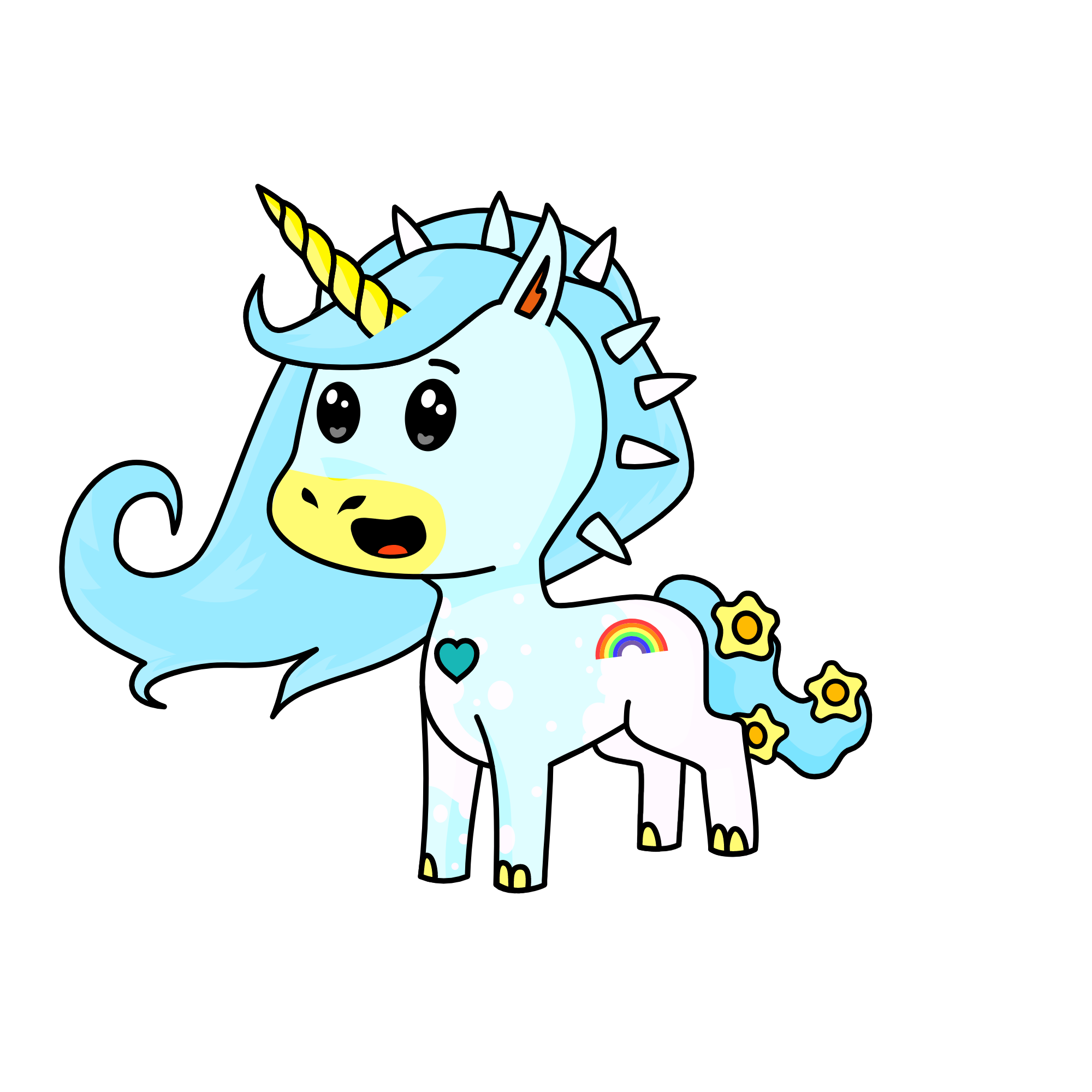 Skyriwing, the unicorn