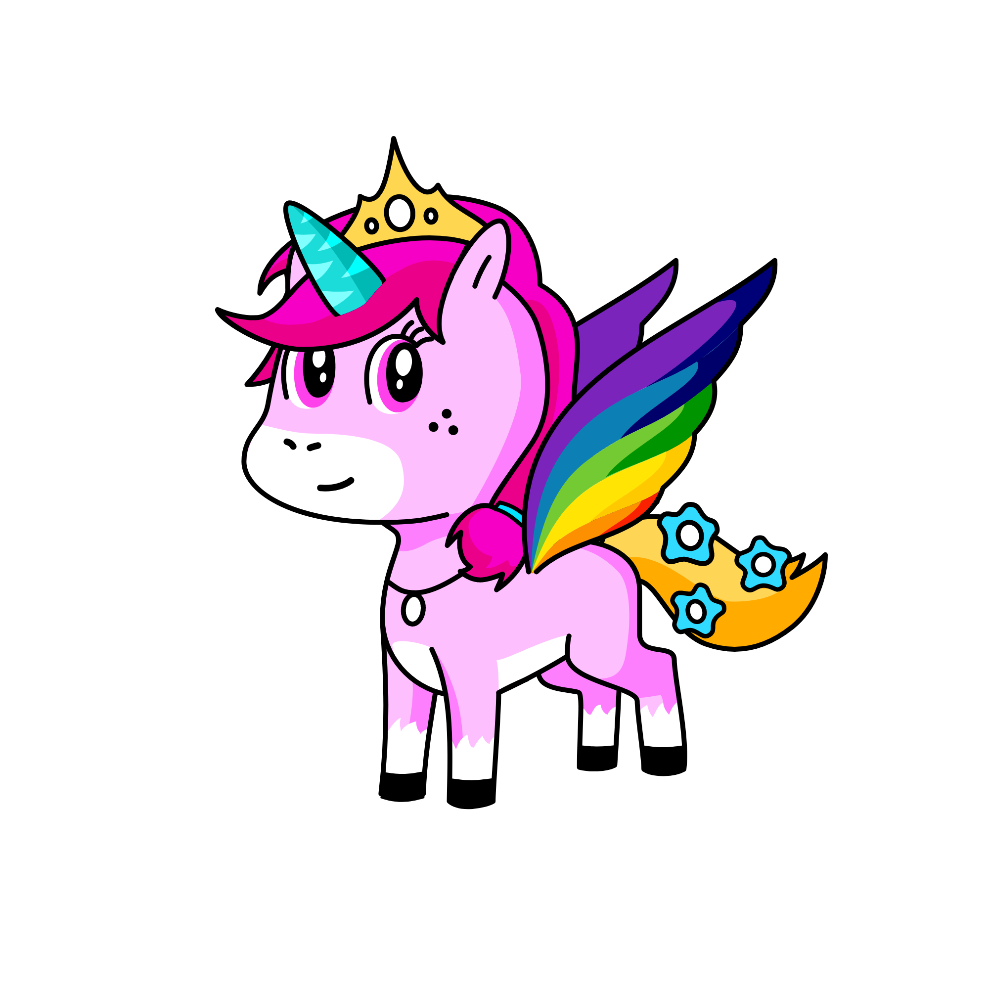 railin, the unicorn