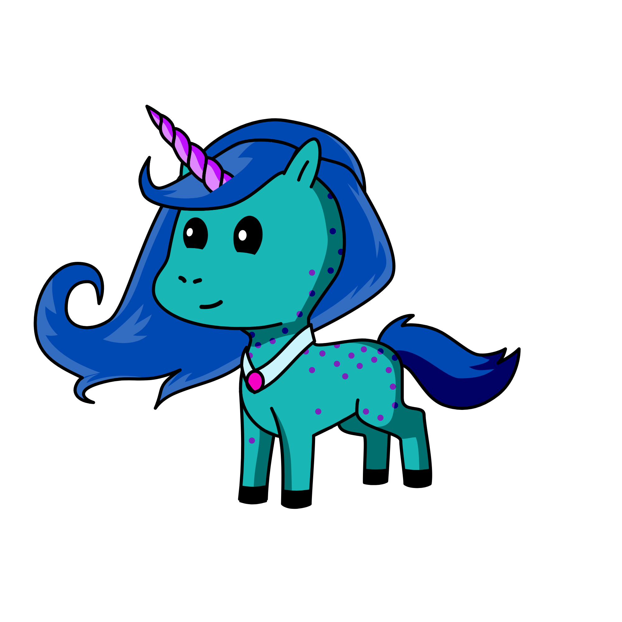 Neptune, the unicorn