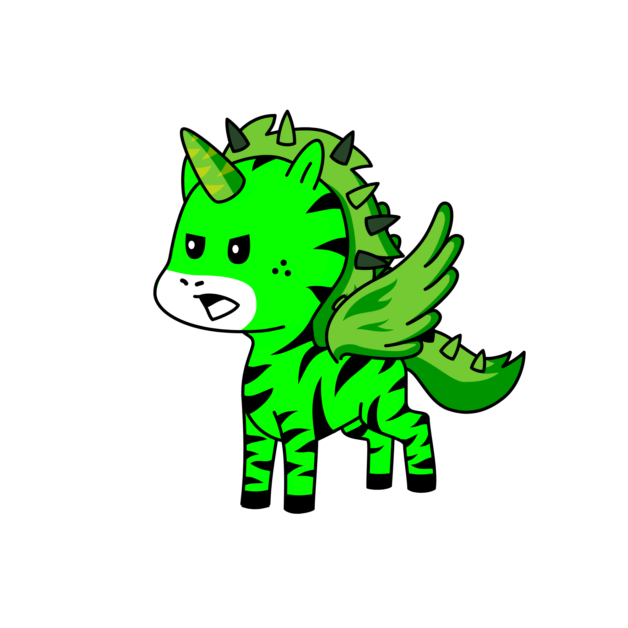 zombie unicorn, the unicorn